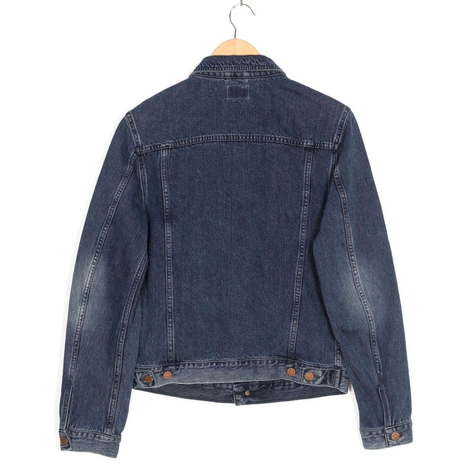 Nudie Jeans NUDIE JEANS Billy Deep Indigo Denim Jacket Men M Made in ITALY Jacket Size US 31 - 4 Thumbnail