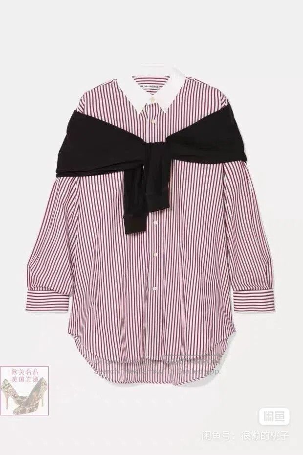 Balenciaga Balenciaga Shirt, Fake Two-Piece Size XS / US 0-2 / IT 36-38 - 6 Thumbnail