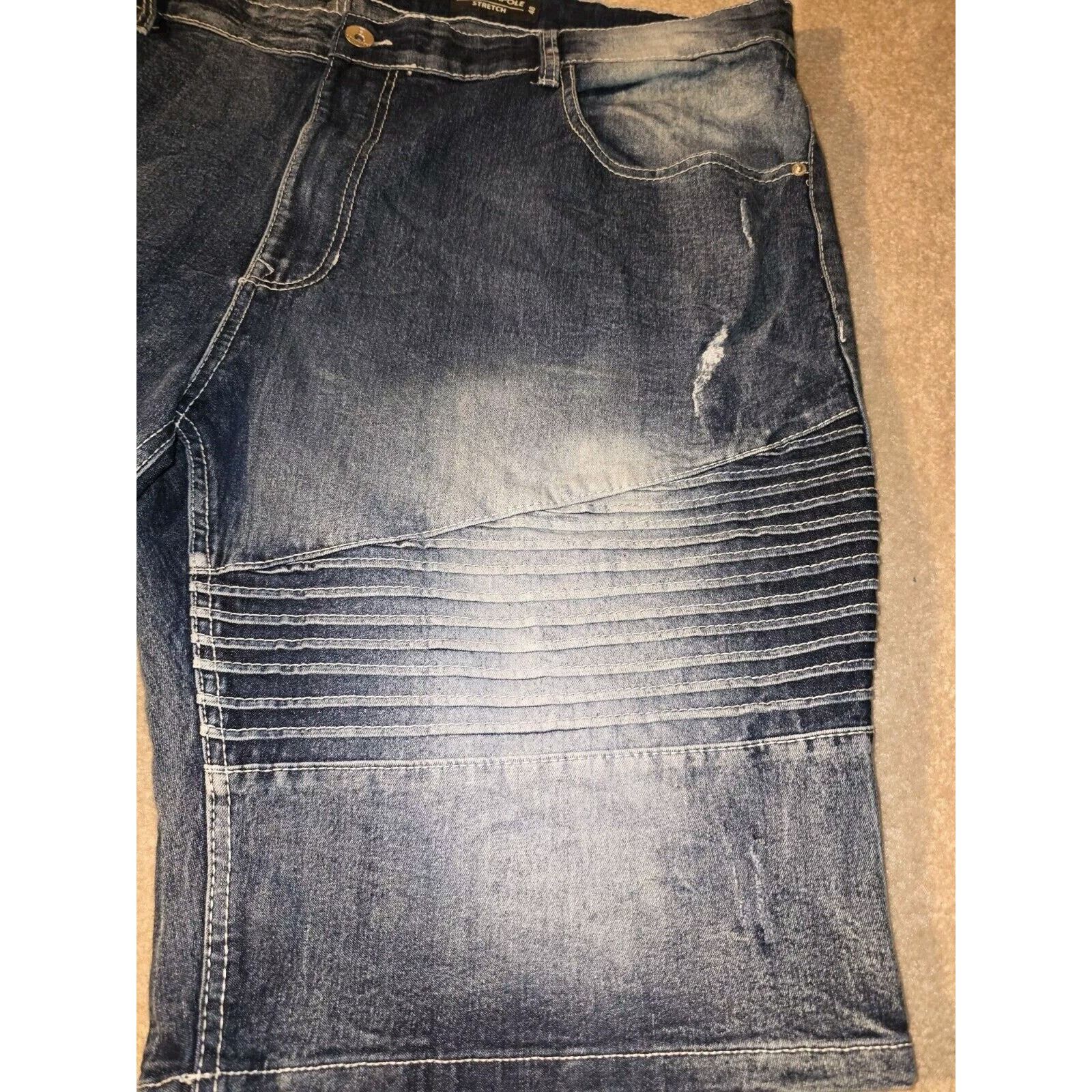 Southpole Southpole Shorts Mens 48 Blue Denim Y2K Baggy Skate Urban Size US 44 / EU 60 - 3 Thumbnail
