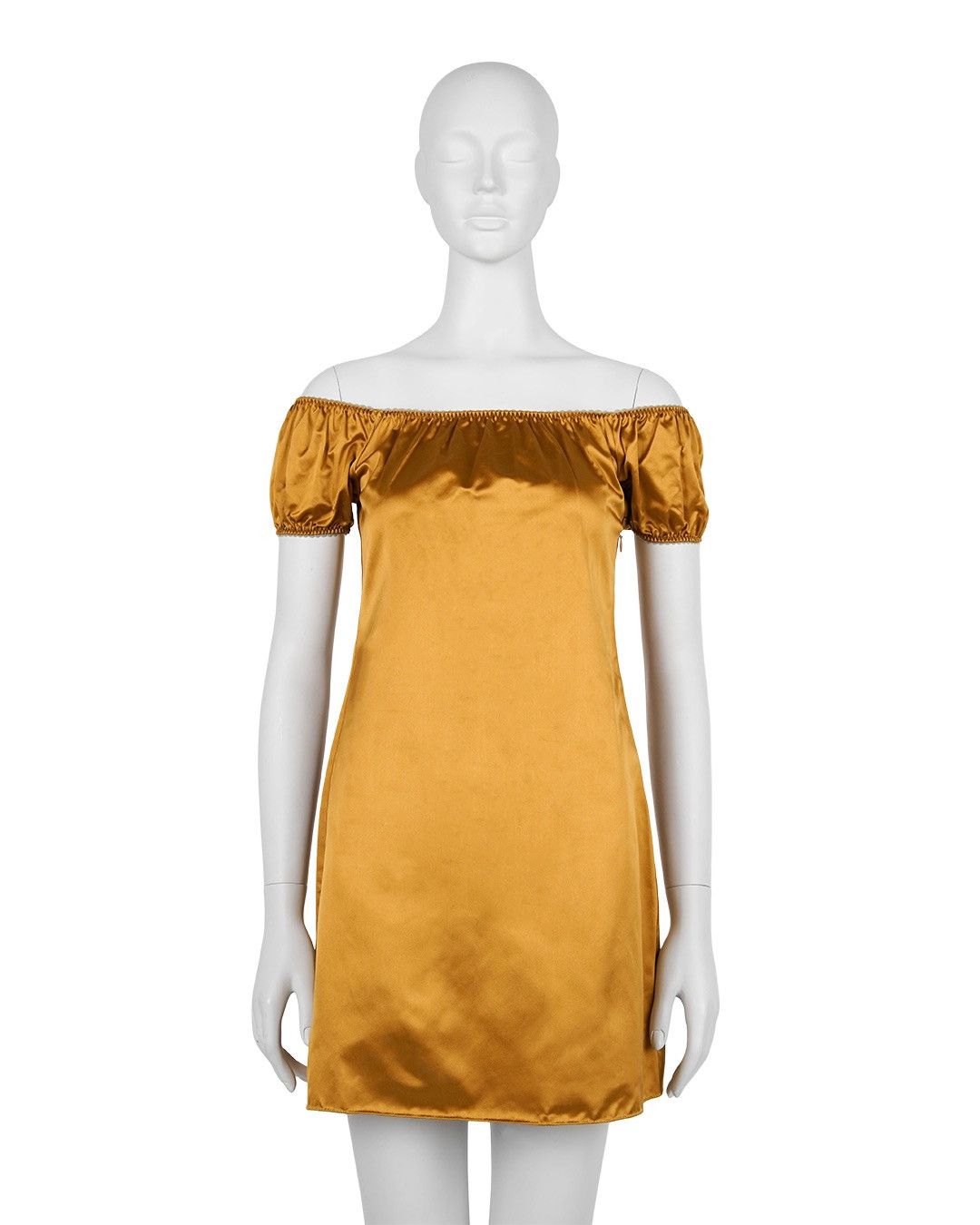 Miu Miu Miu Miu S/S1998 Runway Satin Doll Dress Size S / US 4 / IT 40 - 2 Thumbnail