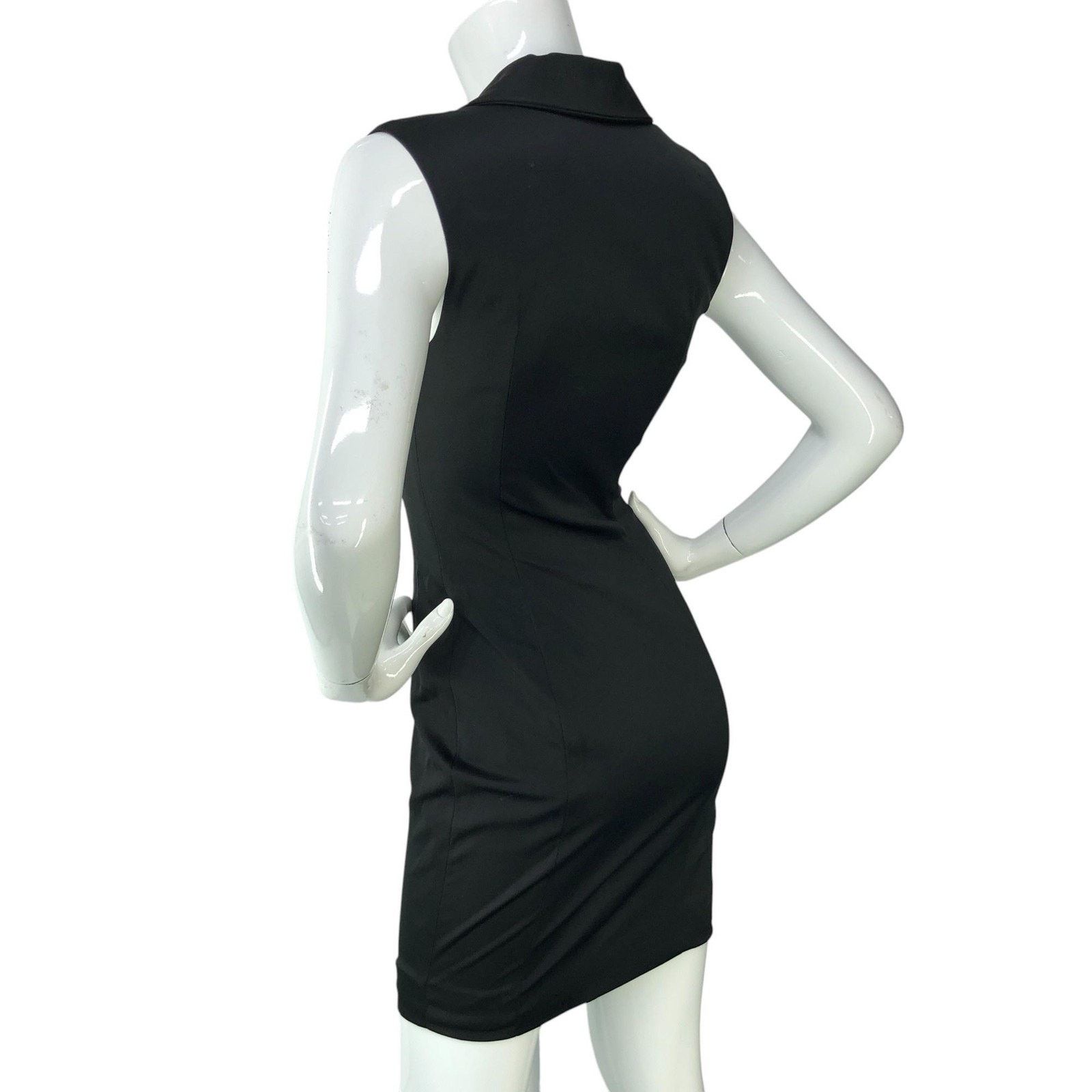 House of CB House of CB Dress XS Black Sleeveless Blazer Button Mini Size XS / US 0-2 / IT 36-38 - 6 Thumbnail