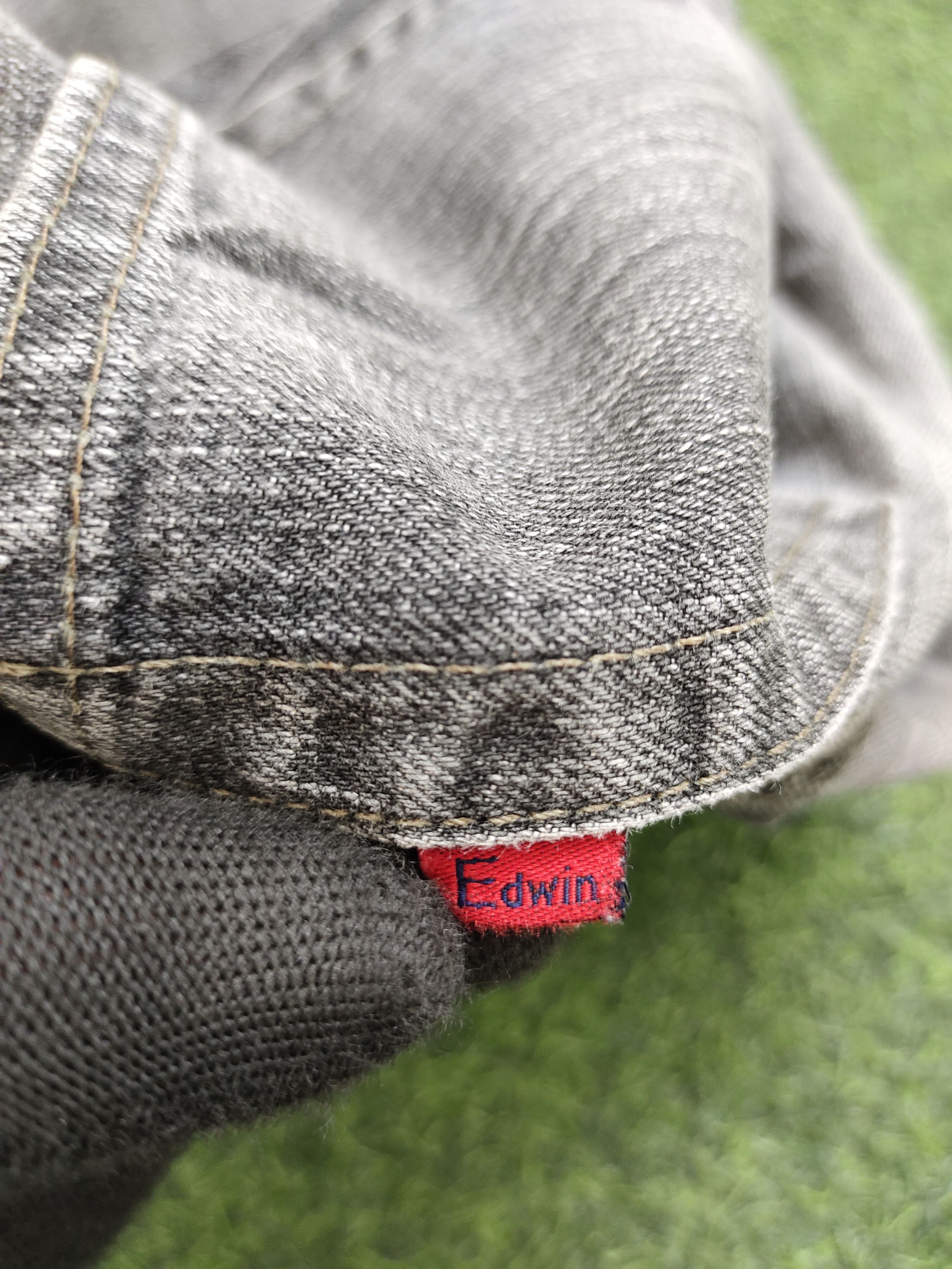 Hysteric Glamour Vintage Edwin Japan W-Swell Stitched Clawmark Faded Jeans Size US 33 - 11 Thumbnail