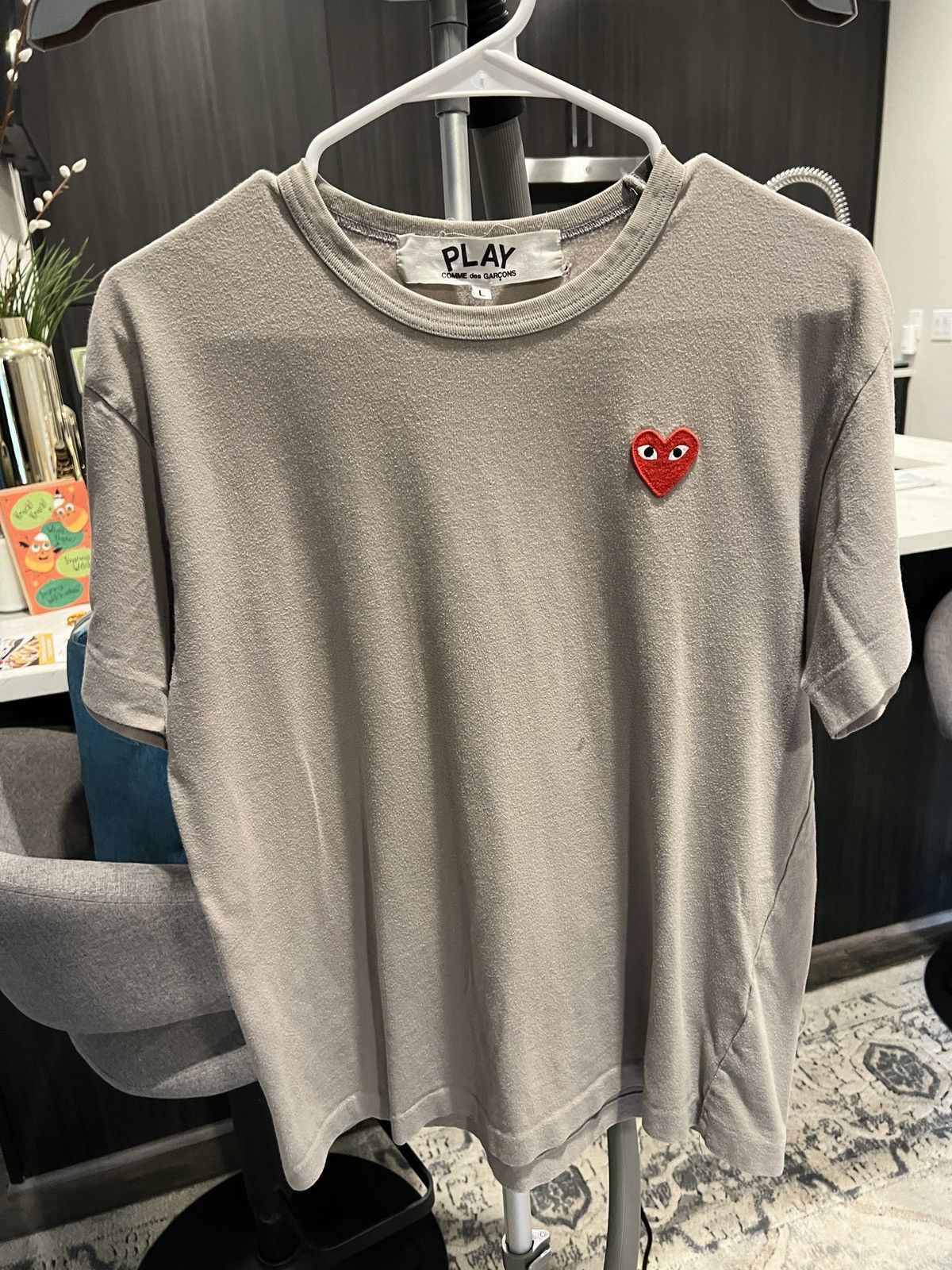 Comme des Garcons PLAY Comme Des Garçons PLAY Heart Logo Tee Size US M / EU 48-50 / 2 - 6 Thumbnail