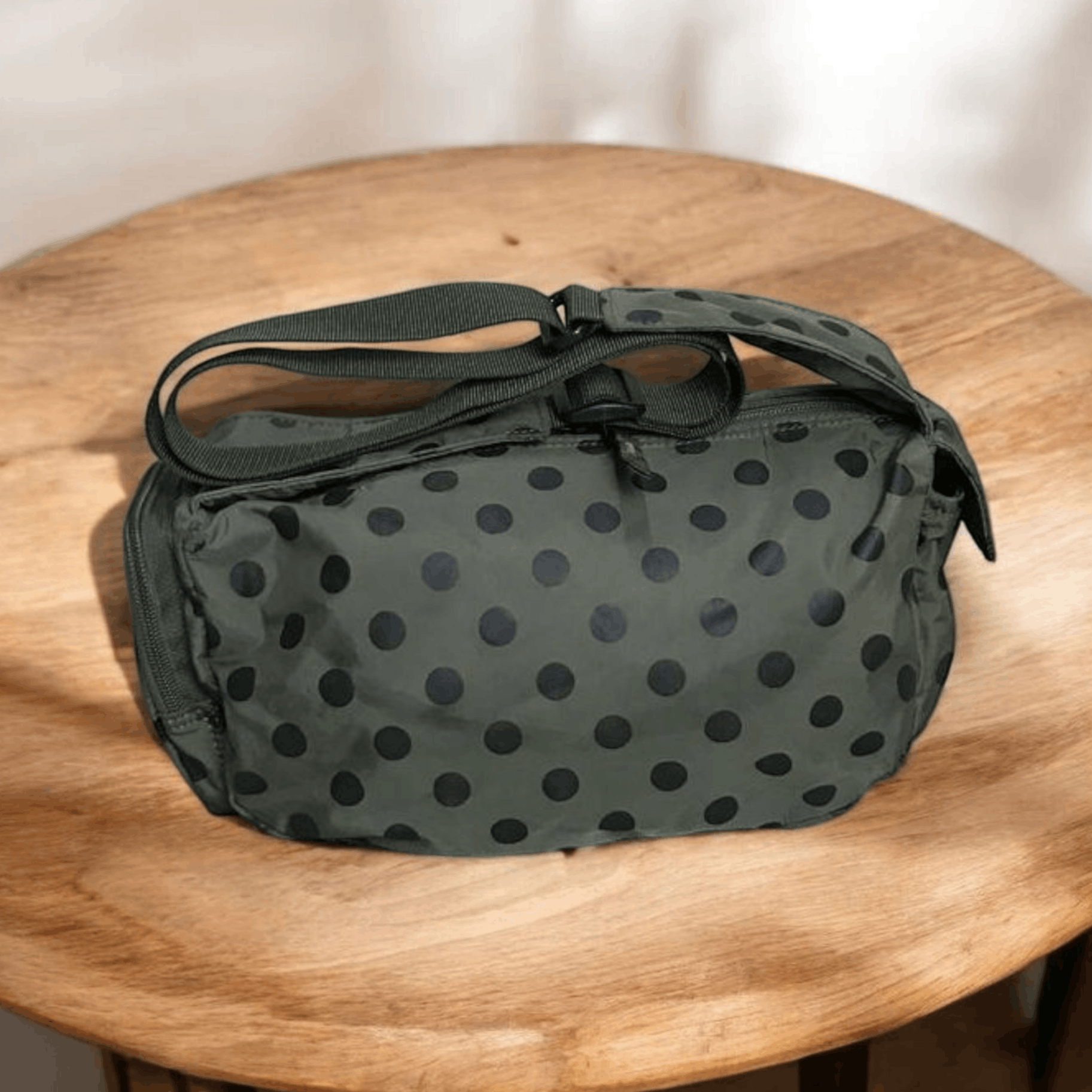 Head Porter × Porter Head Porter Olivedrab Polkadot Sling Bag 