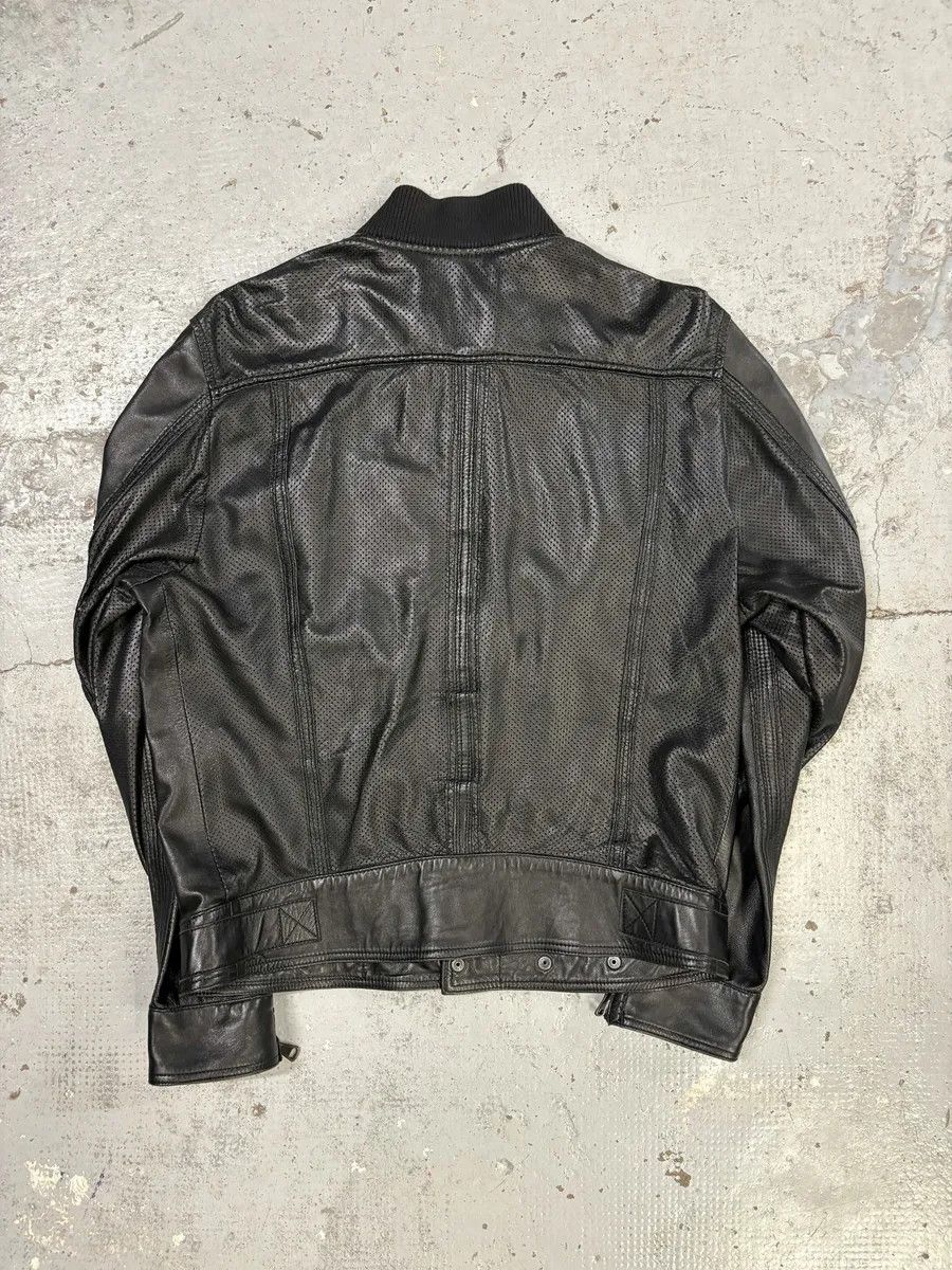 Dolce & Gabbana SS2005 Dolce & Gabbana Multi Pocket Black Leather Biker Jacket Size US M / EU 48-50 / 2 - 4 Thumbnail