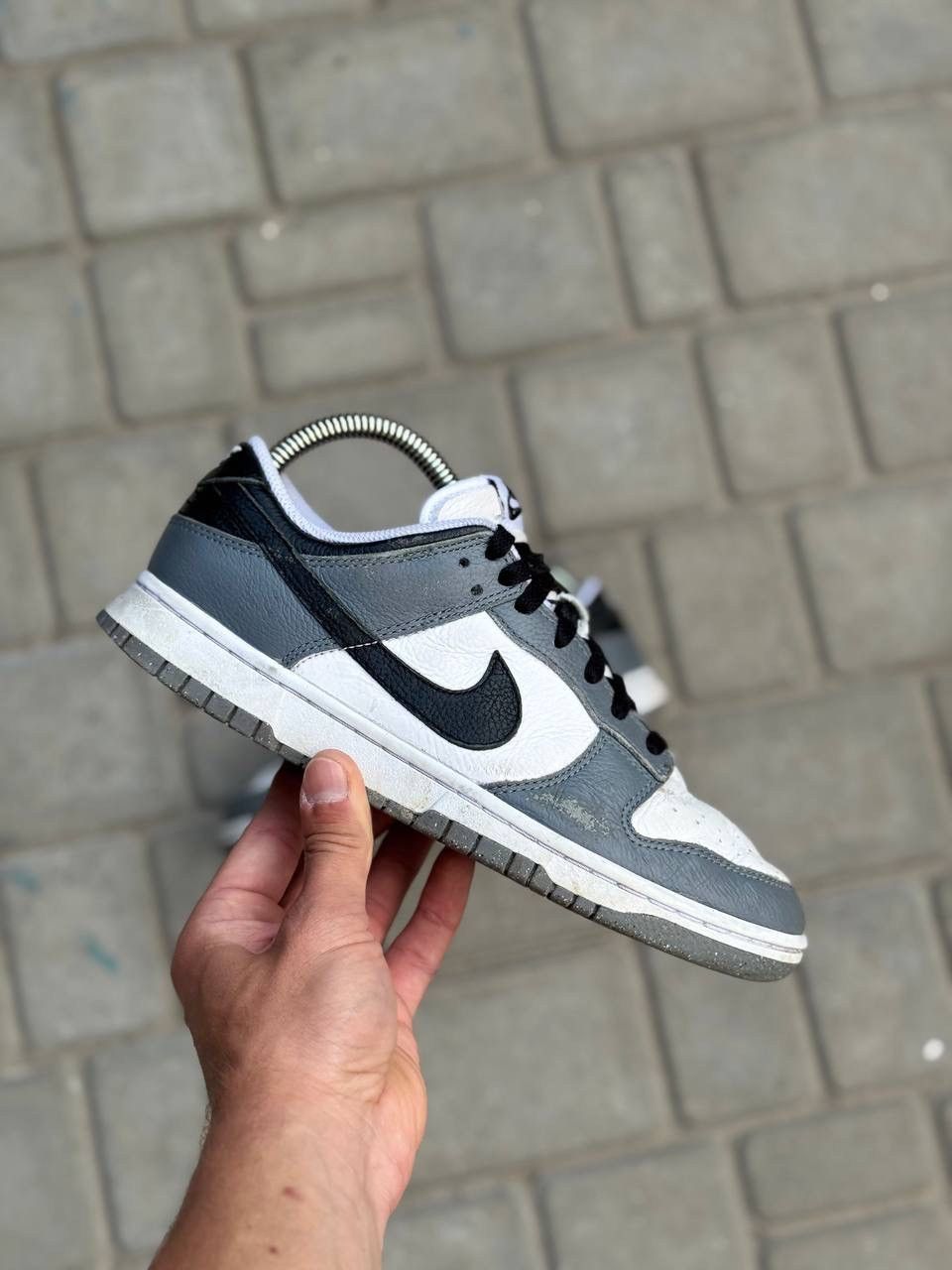 Nike Nike Dunk Low By You White Cool Grey Black Men Rare Size 6 Size US 7.5 / EU 40-41 - 1 Thumbnail