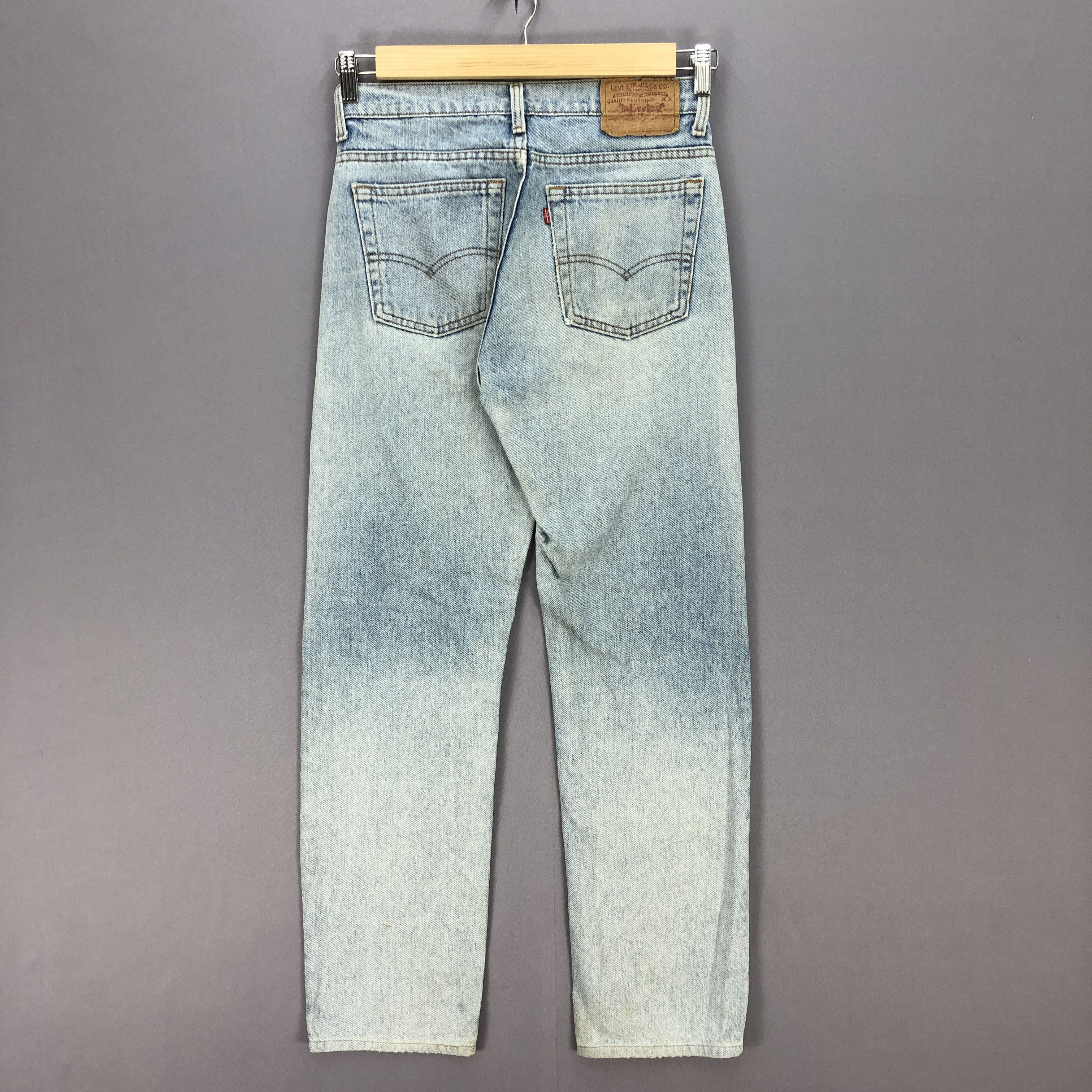 Levi's × Vintage Vintage Levis Sun Faded Blue Wash Jeans Levi's 505 Denim Size US 30 / EU 46 - 2 Thumbnail
