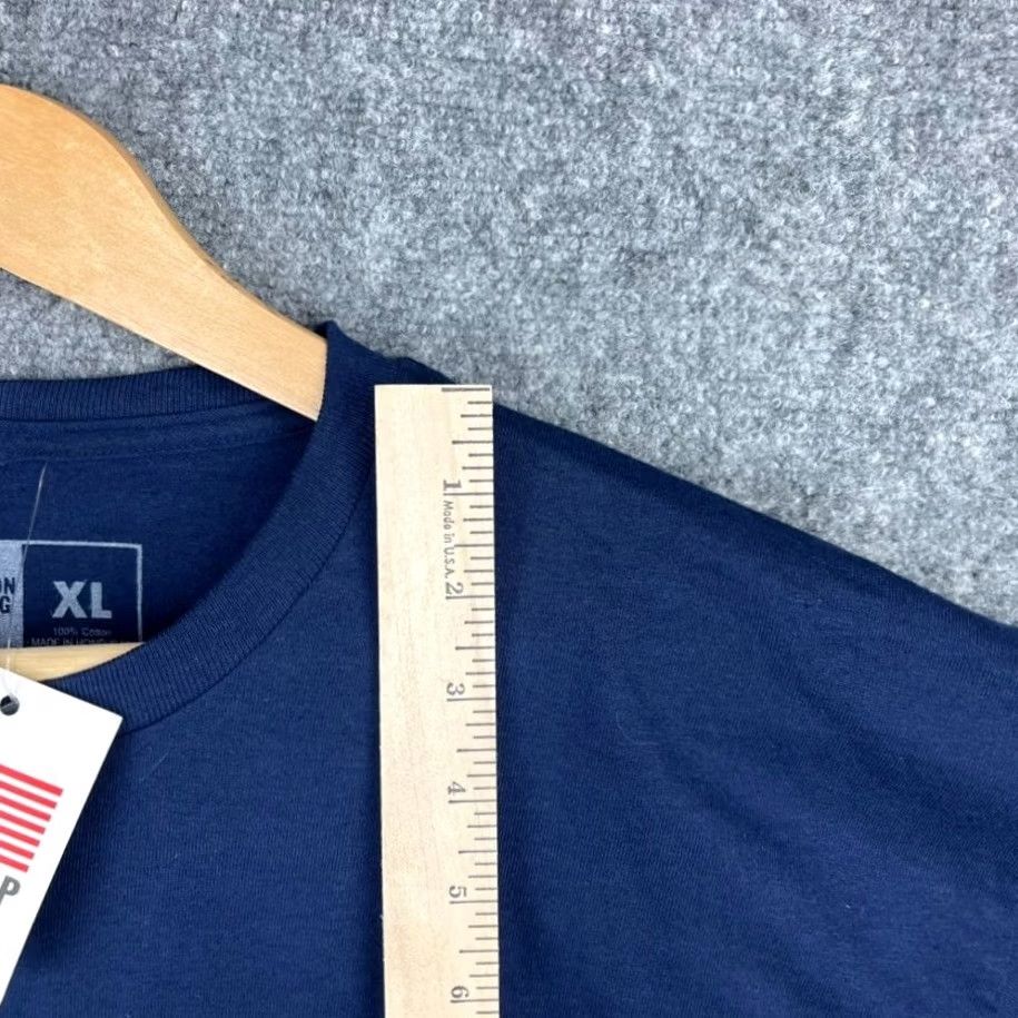 Vintage The Marathon Clothing Shirt Mens XL Blue Crenshaw Nipsey Hussle Short Sleeve Shirt Size US XL / EU 56 / 4 - 7 Thumbnail