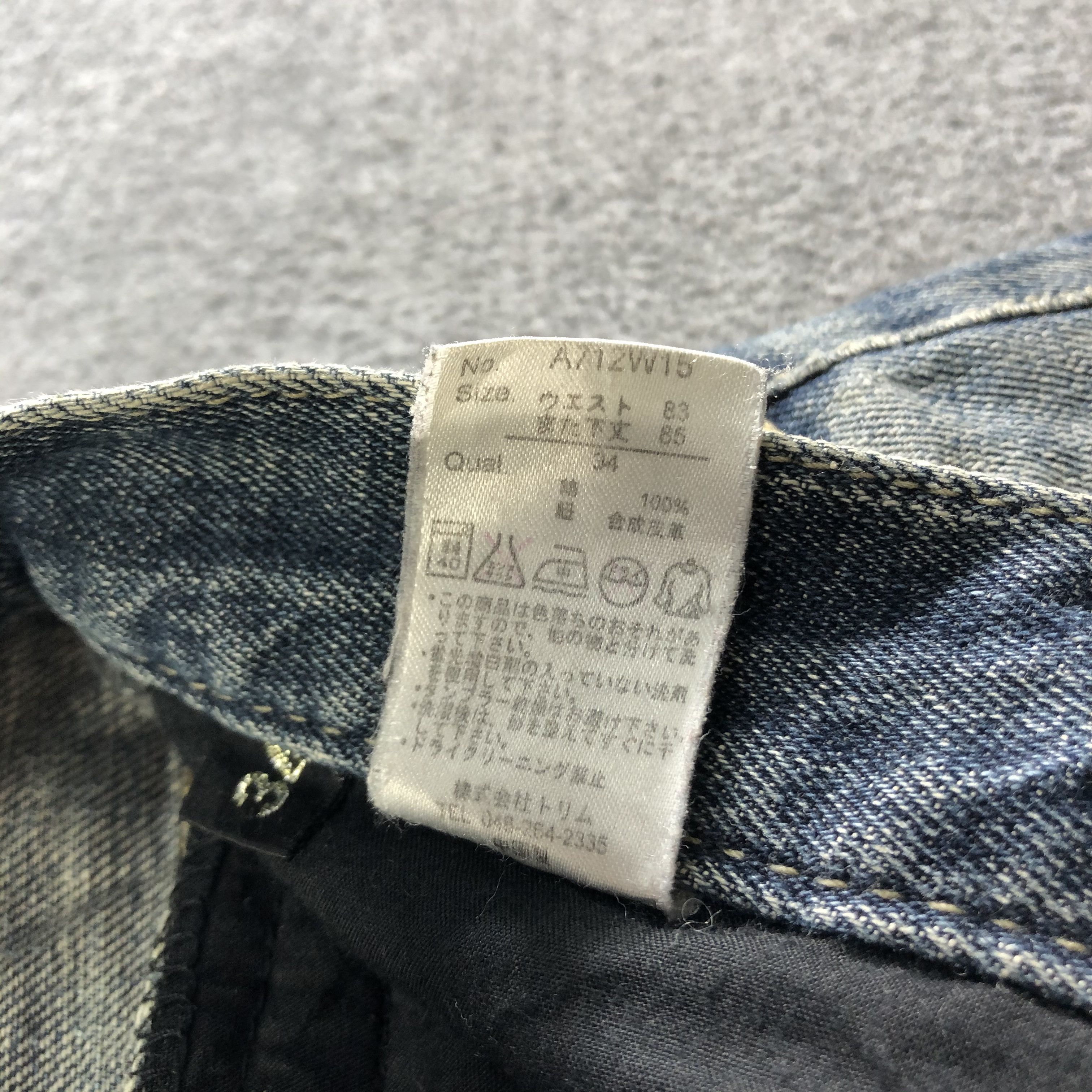 Japanese Brand Vintage Apestein Japan Jeans-J3852 Size US 32 / EU 48 - 11 Thumbnail