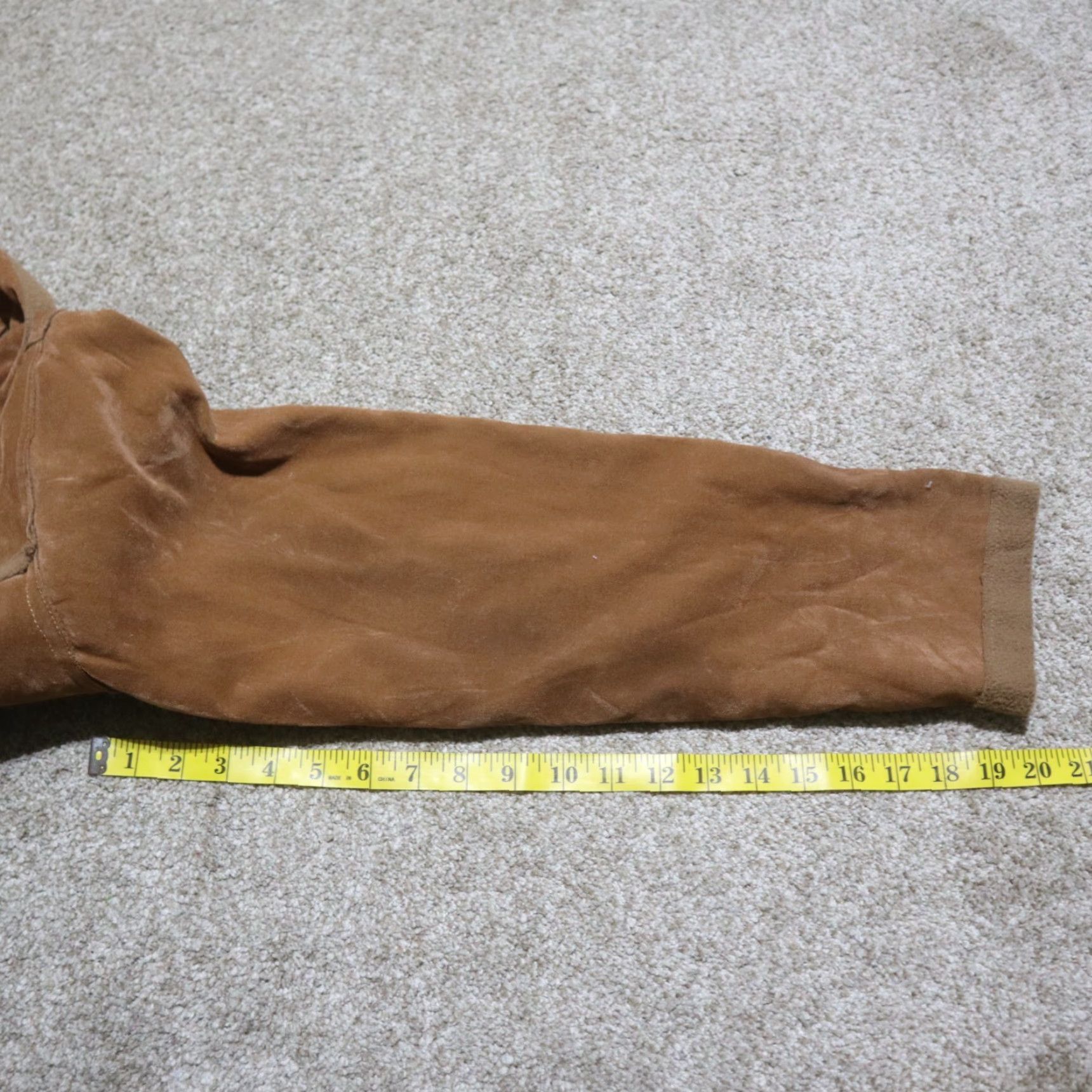 Vintage Karen Scott Jacket XL Women Tan Brown Zip Up Coat/Vest? Size XL / US 12-14 / IT 48-50 - 5 Thumbnail