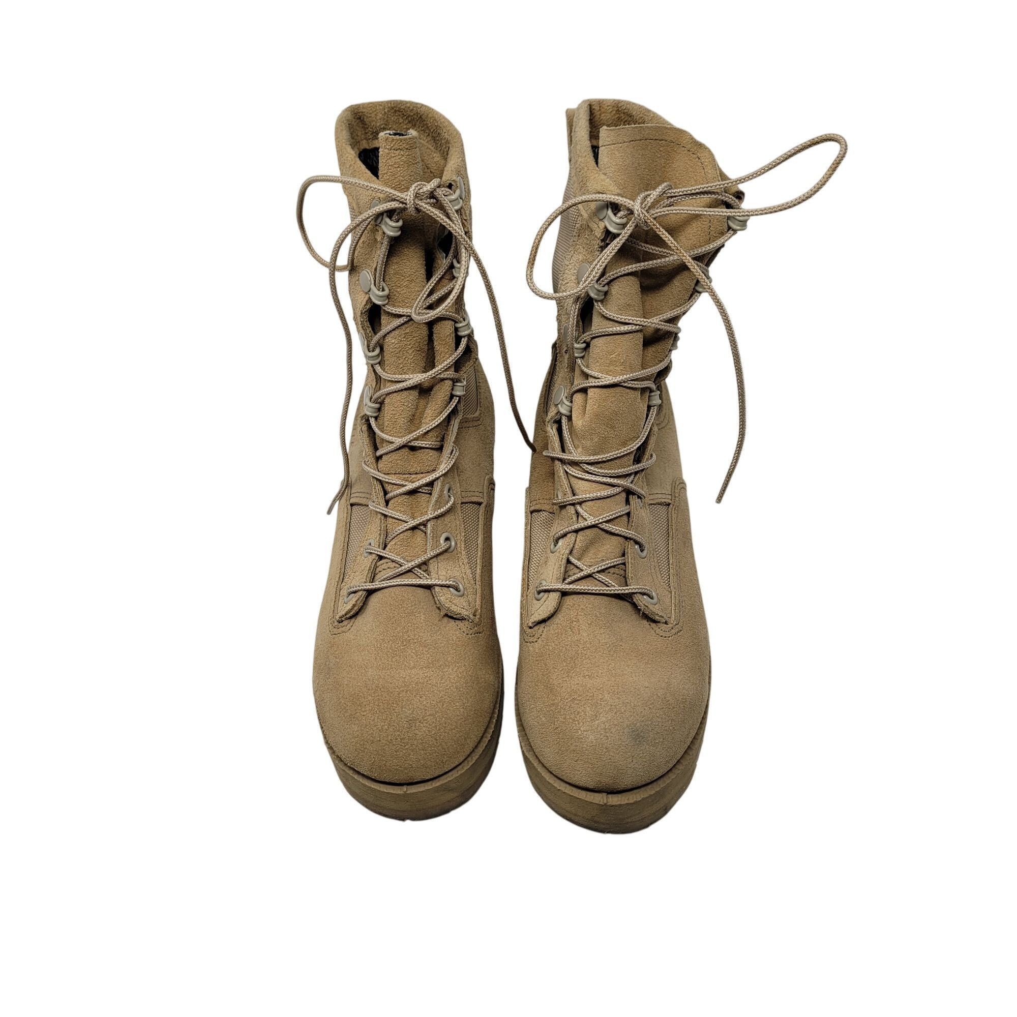 Belleville Belleville Vibram Womens Gore-Tex Tan Flight Combat Boots Sz Size US 8 / IT 38 - 4 Thumbnail
