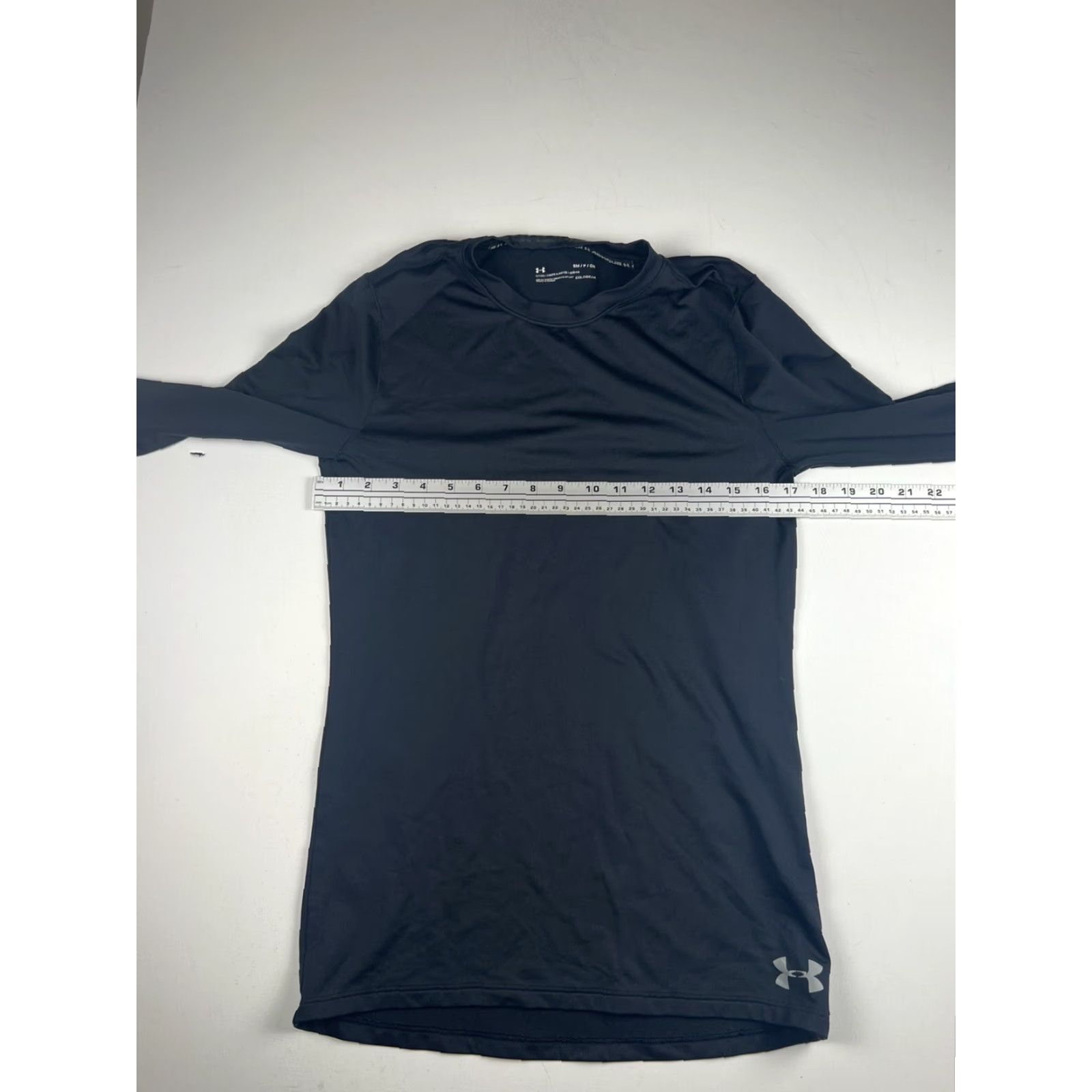 Under Armour Under Armour Shirt Men Small Black Long Sleeve T-Shirt Crew Neck Athletic Regular Size US S / EU 44-46 / 1 - 3 Thumbnail