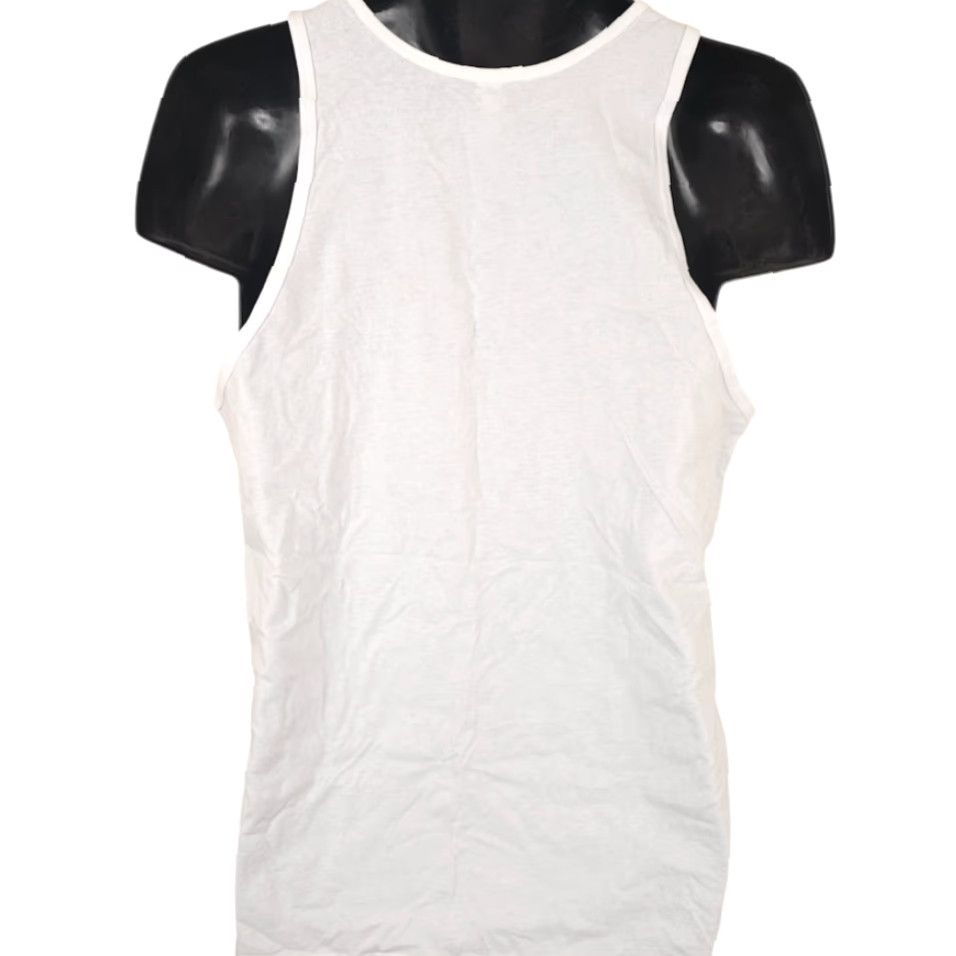 American Apparel Nitro Circus Tank Top Mens Size Medium White Better Than A Real Job Made In USA Shirt Mens Tank White Nitro Circus Motocross Racing 2010s Size US M / EU 48-50 / 2 - 4 Thumbnail