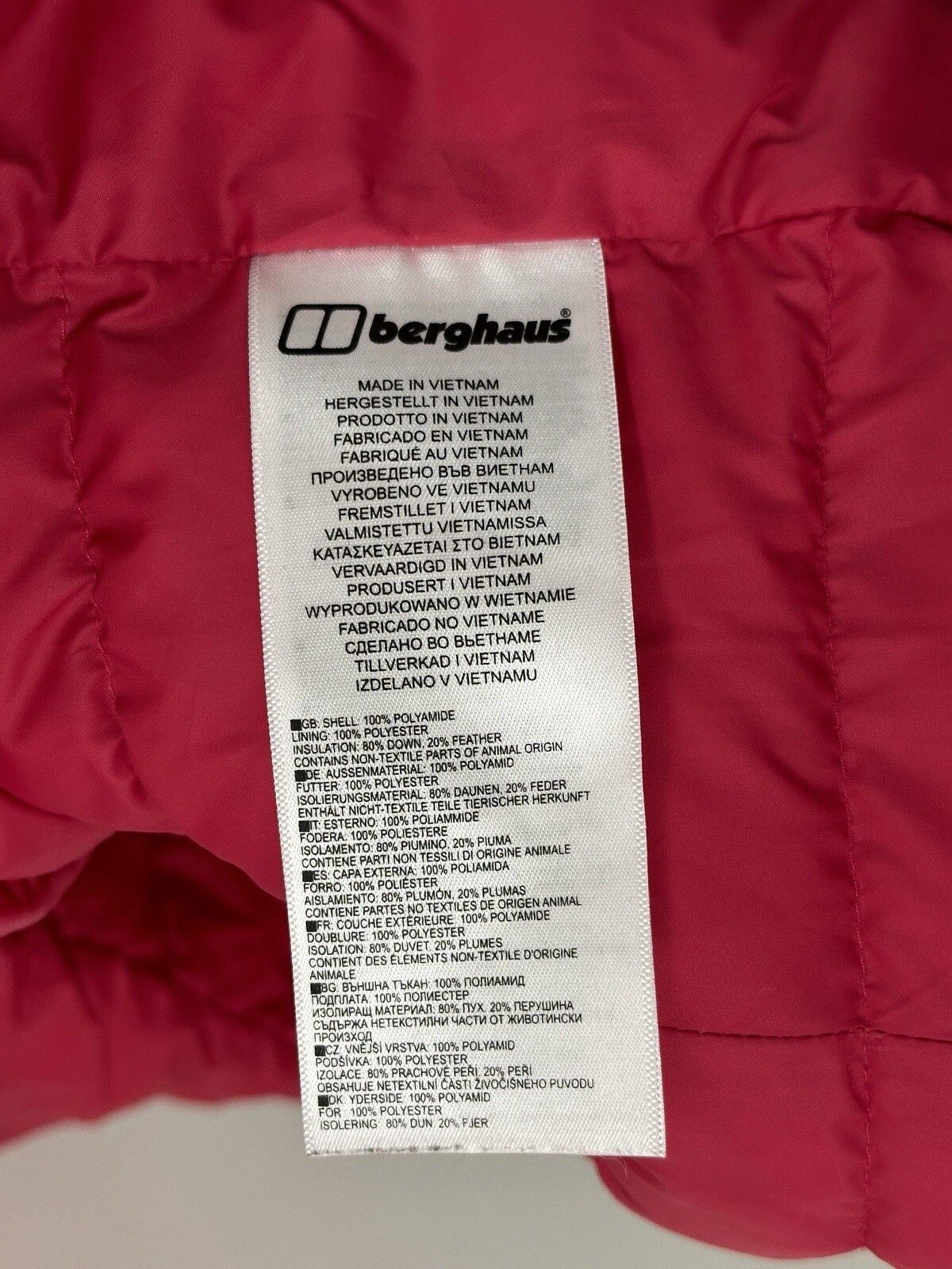 Berghaus Berghaus Hydrodown 600 Jacket Puffer Lightweight Womens Size S / US 4 / IT 40 - 14 Thumbnail