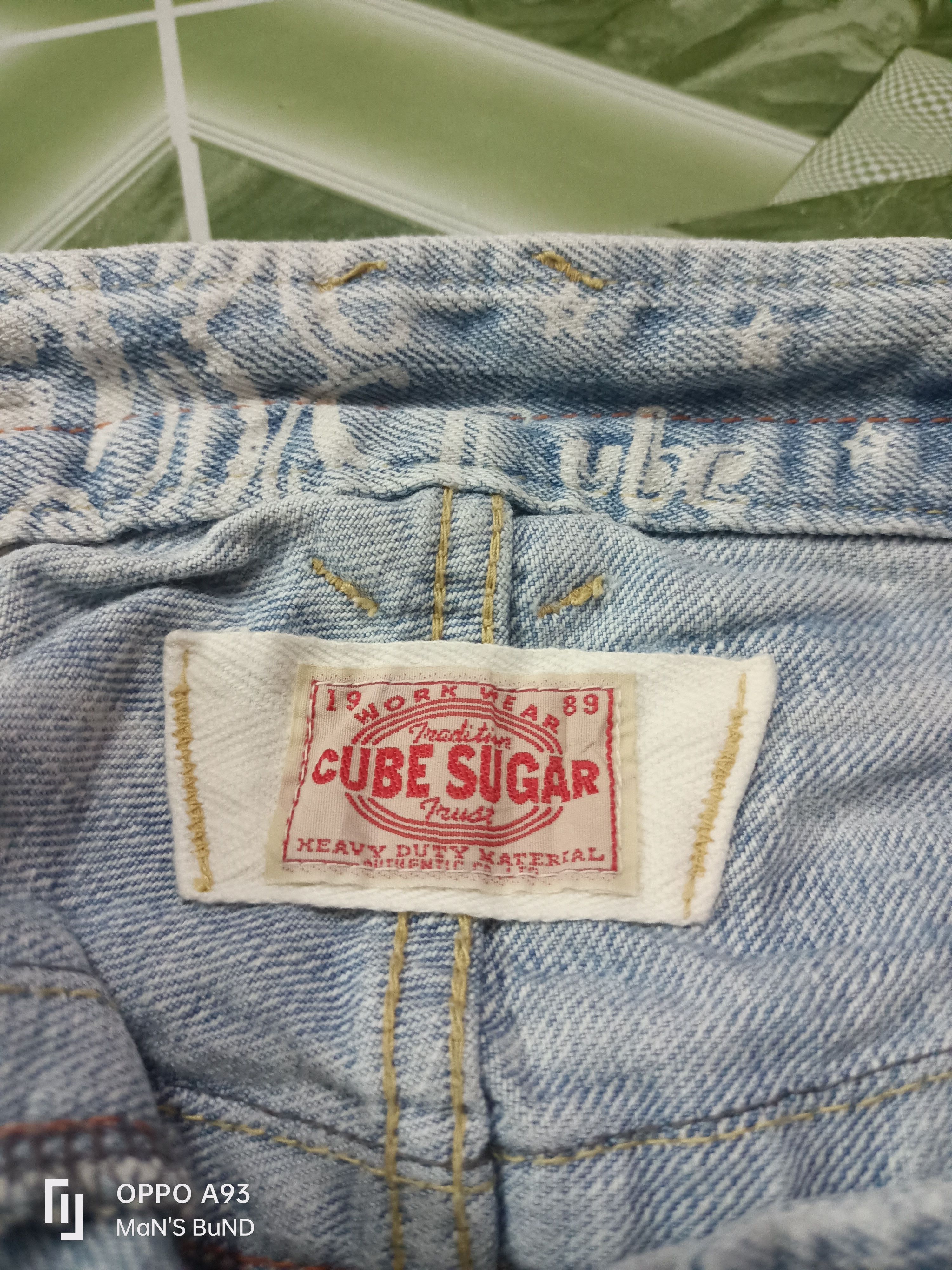 Japanese Brand Vintage CUBE SUGAR Jeans Size 29" - 9 Thumbnail