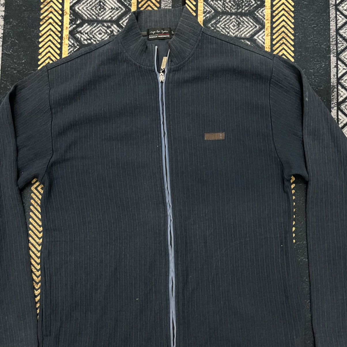 Kansai Yamamoto 💥Kansai Yamamoto Up To You Zipper Light Casual Jackets Size US M / EU 48-50 / 2 - 3 Thumbnail
