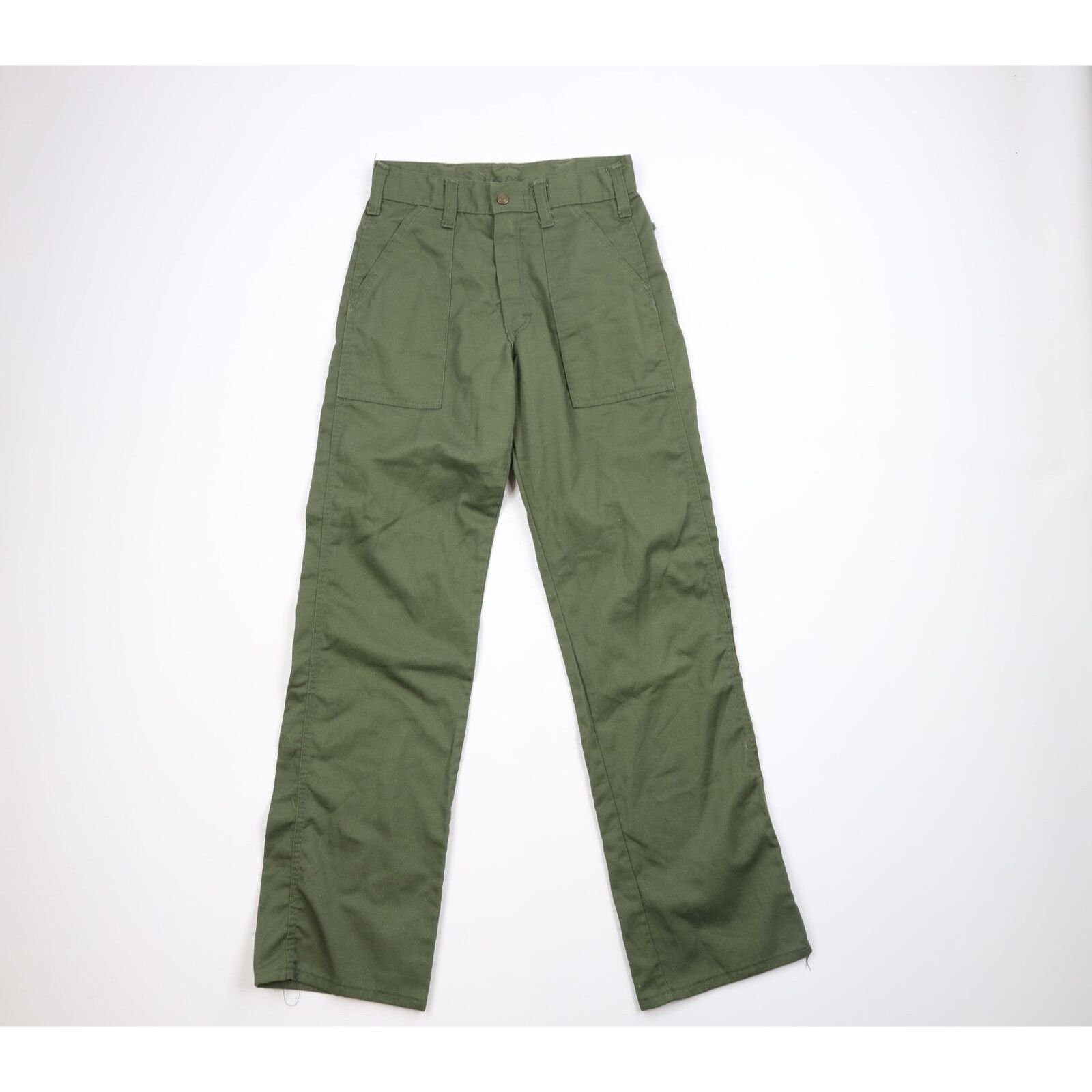 Vintage 60s 70s Streetwear Faded Sanforized Wide Leg Pants