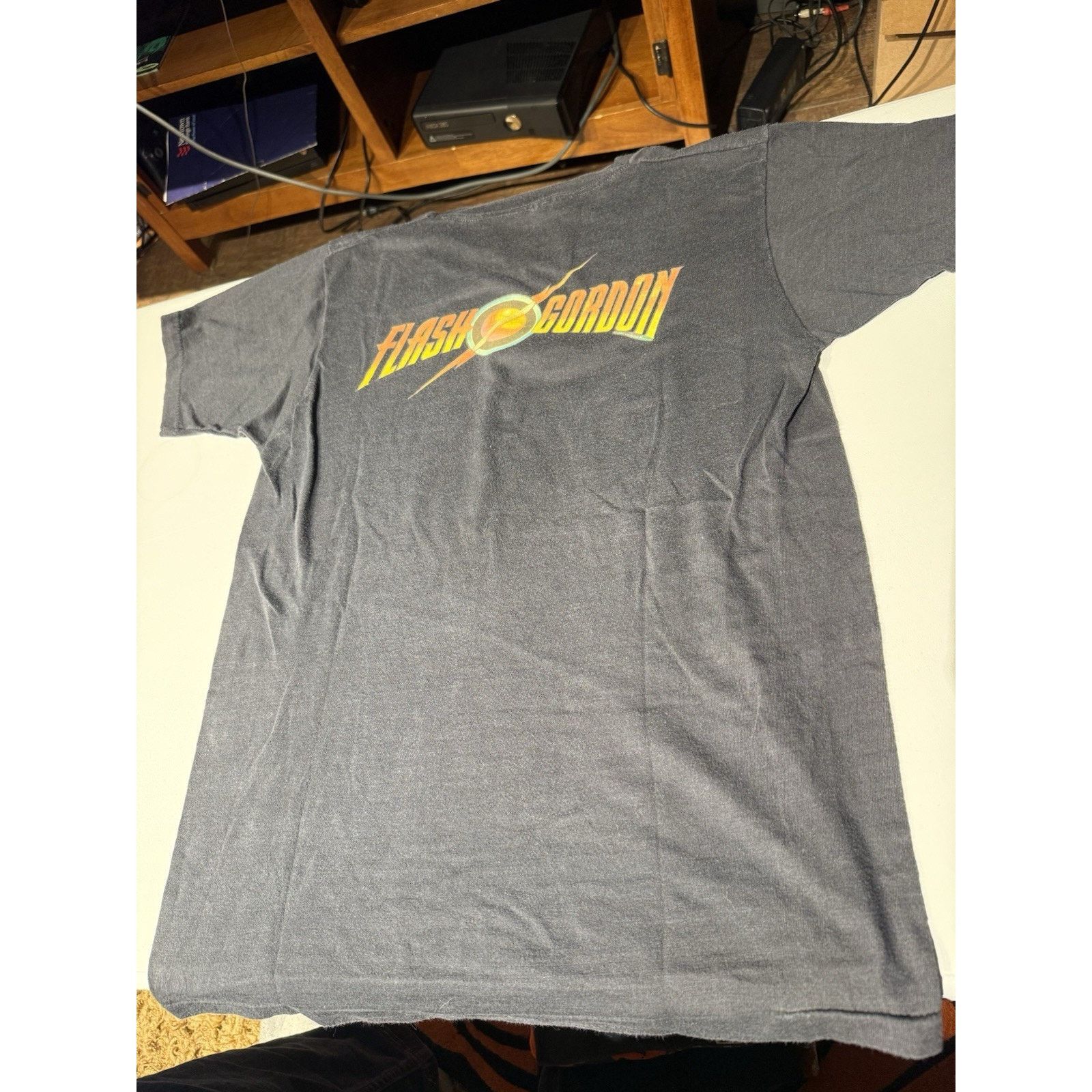 Other Vintage Flash Gordon Movie Promo Shirt Sz M 80s Who Can Save Size US M / EU 48-50 / 2 - 4 Thumbnail