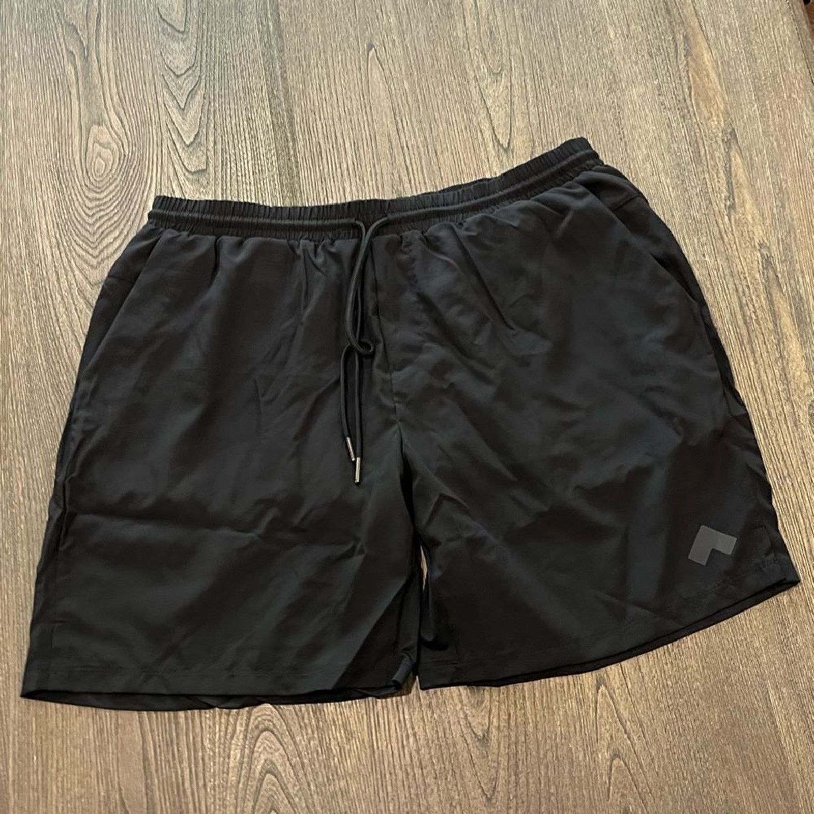 Vintage NWOT Tonal Black Basketball Athletic Shorts Size 2X Size 41" - 1 Thumbnail