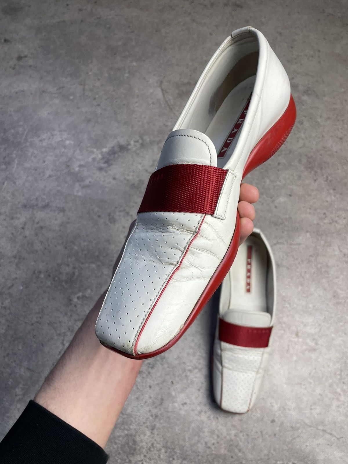 Prada Vintage Leather Prada Loafers Size US 8.5 / IT 38.5 - 5 Thumbnail