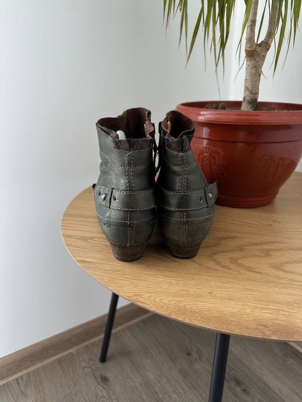 A.S.98 × Japanese Brand × Vintage Vintage A.S.98 Airstep Japanese Leather Green Zip Shoes Size US 6 / IT 36 - 14 Thumbnail
