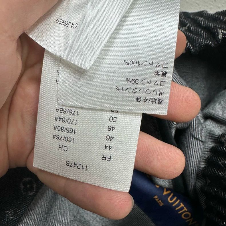 Louis Vuitton Louis Vuitton 24SS new Jean jacket with baby's breath print Size US M / EU 48-50 / 2 - 8 Thumbnail
