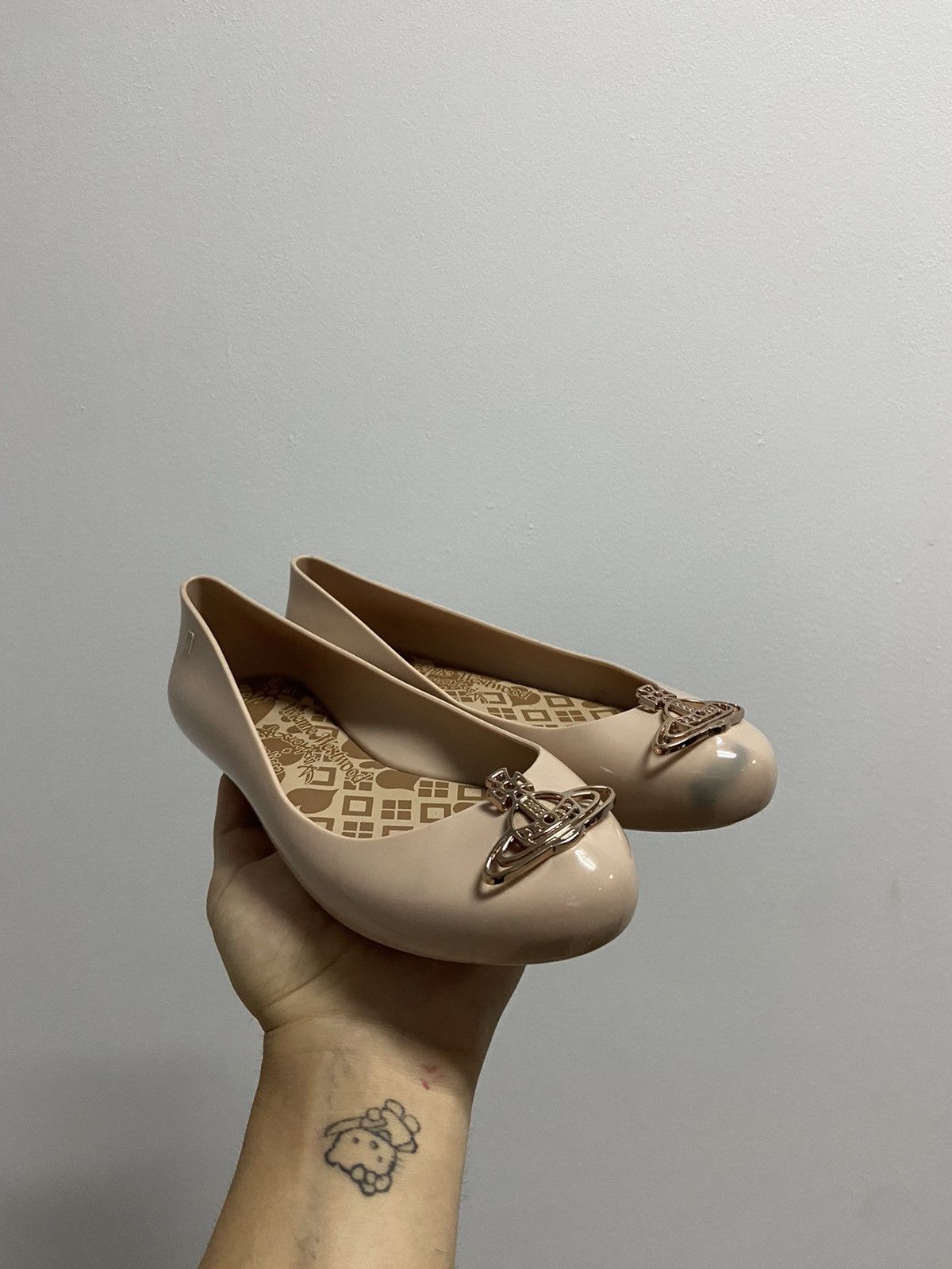 Vivienne Westwood Vivienne Westwood Melissa Vintage Sandals Balet Orb Logo Size US 5 / IT 35 - 1 Thumbnail