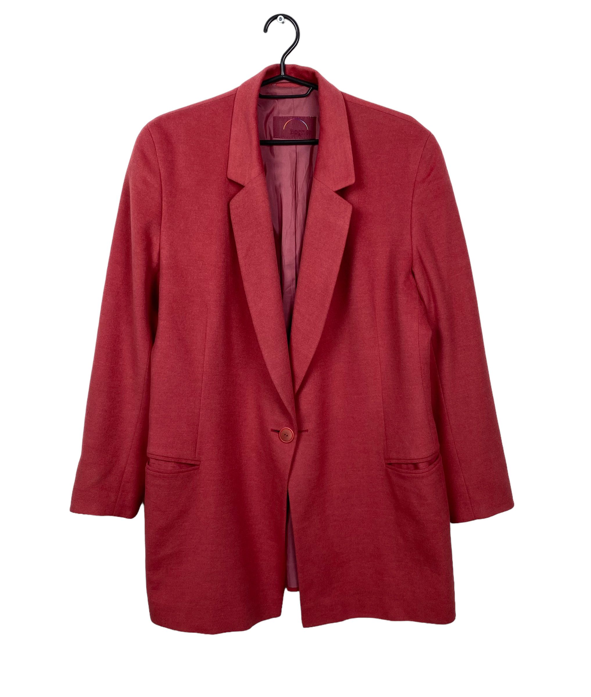 Bogner bogner soft long blazer angora womens size US 10 Size L / US 10 / IT 46 - 6 Thumbnail