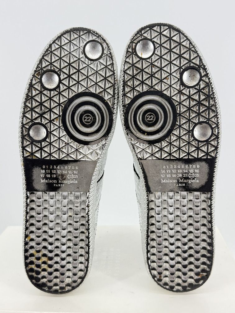 Maison Margiela GAT Low Silver Cracked Size US 9 / EU 42 - 8 Thumbnail