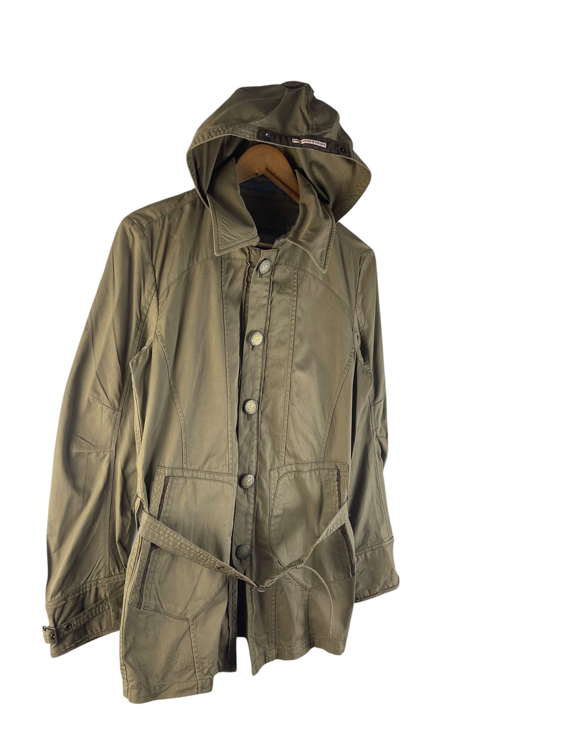 PPFM Vintage PPFM Eastern Rock Hooded Military Utility Jacket Size US S / EU 44-46 / 1 - 4 Thumbnail