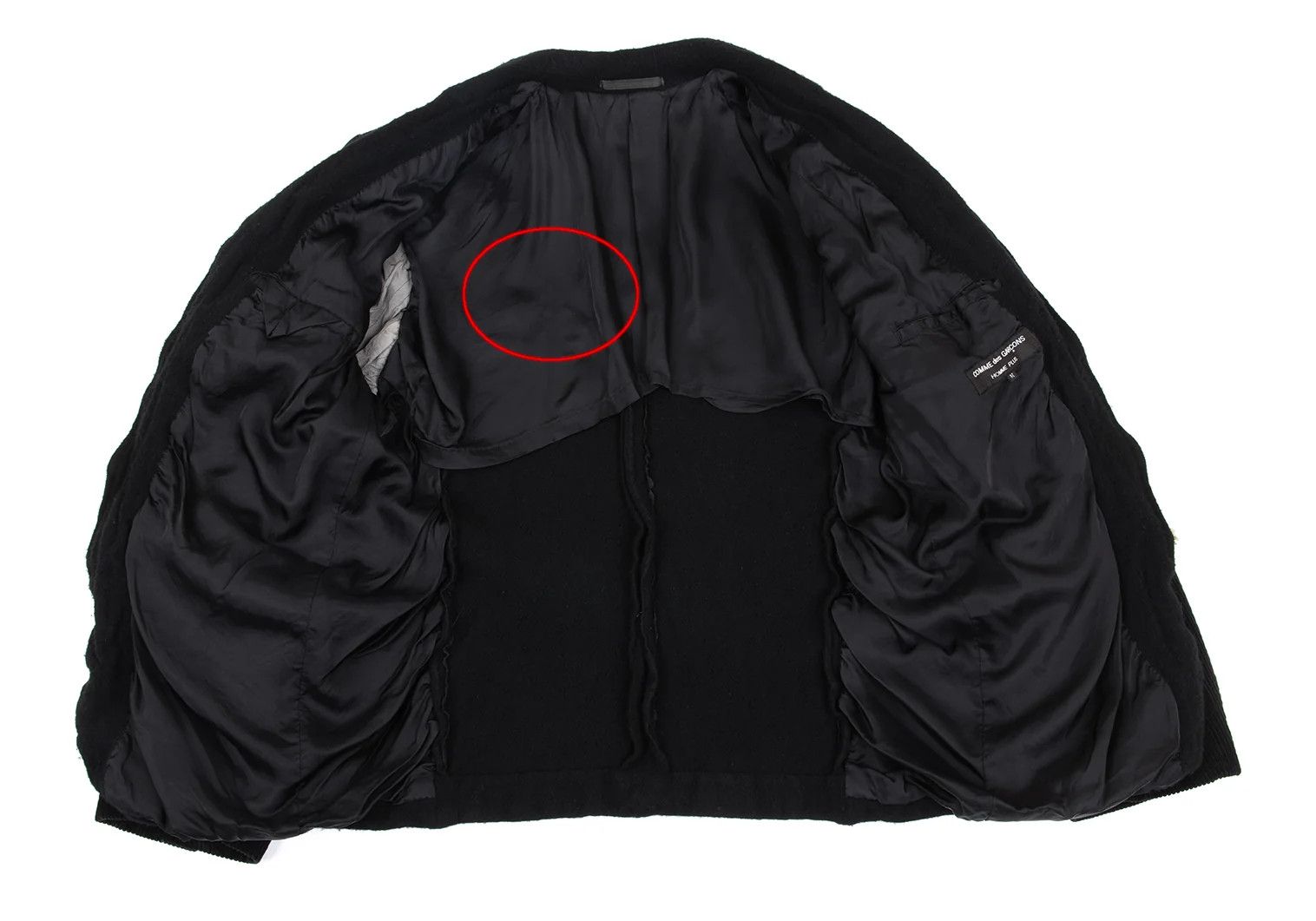 Comme des Garcons Homme Plus Corduroy Switch Jacket in Black Size M Size US M / EU 48-50 / 2 - 10 Thumbnail