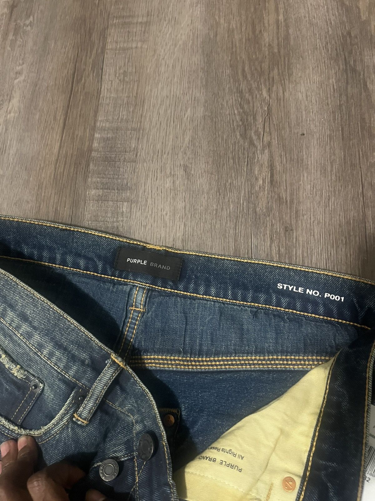 Purple Brand Purple brand dark coated tempest skinny jeans size 32 Size US 32 / EU 48 - 7 Thumbnail
