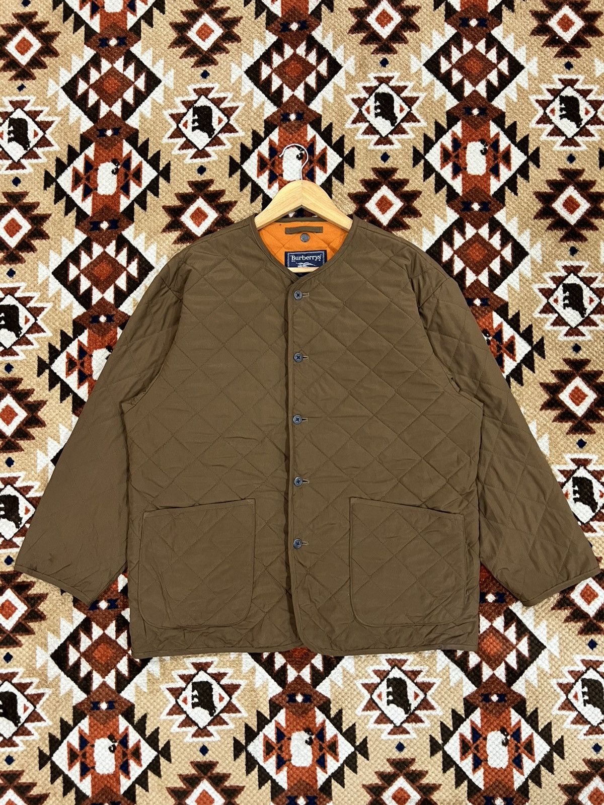 Burberry Quilted Chore Double Pocket Jacket