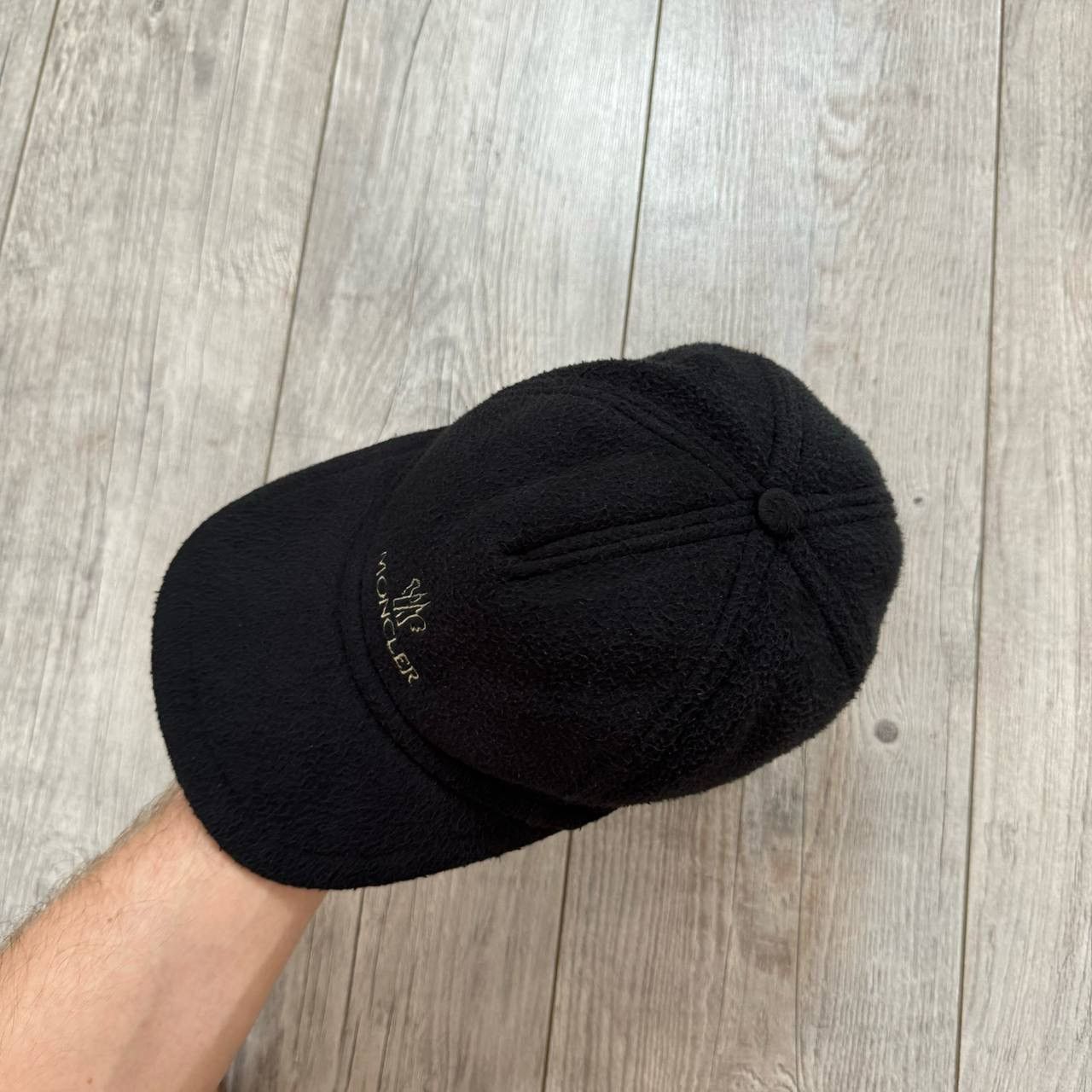 Moncler × Vintage Vintage 90s Moncler Micro-PES Fleece Cap Size ONE SIZE - 5 Thumbnail