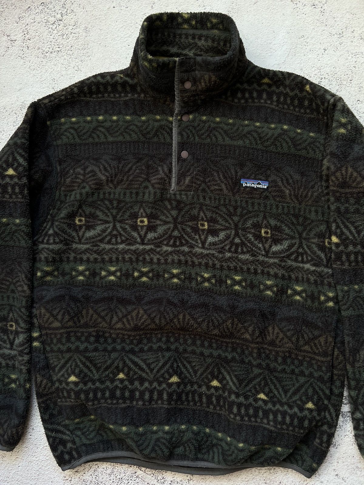 Vintage Patagonia Synchilla Fleece Tradewinds USA 90s - Main Image
