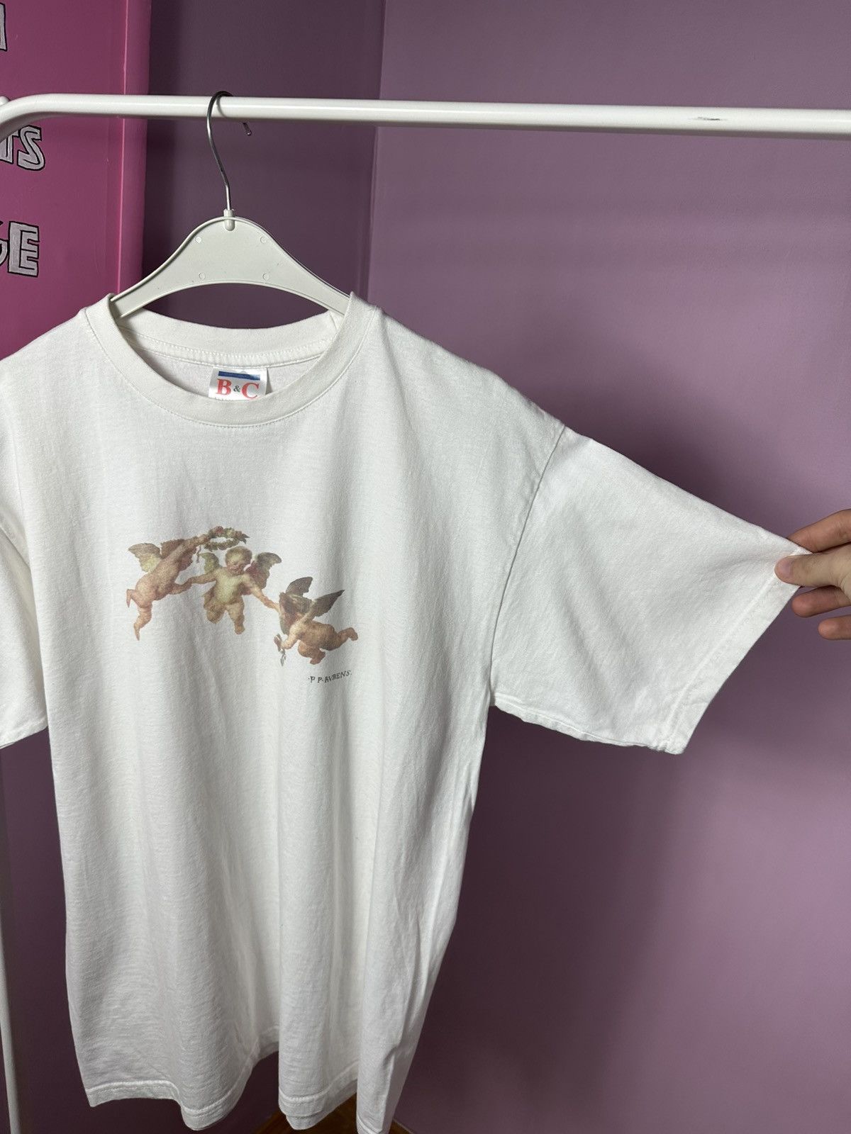 Other Peter Paul Rubens Angels Painting Art B&C Vintage T-Shirt Size US S / EU 44-46 / 1 - 6 Thumbnail