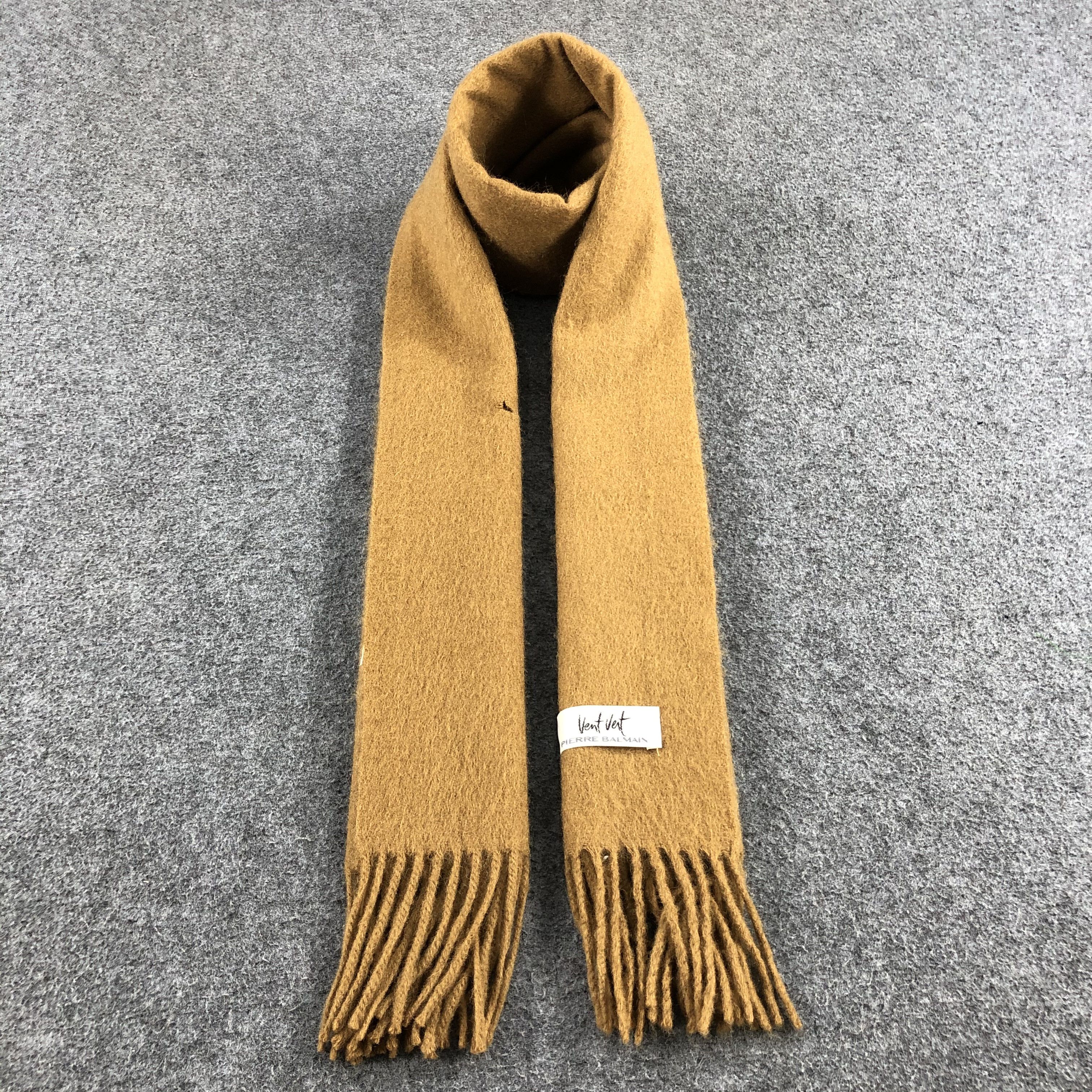 Pierre Balmain Vent Vert by Pierre Balmain Wool Scarf Muffler V689 Size ONE SIZE - 1 Thumbnail