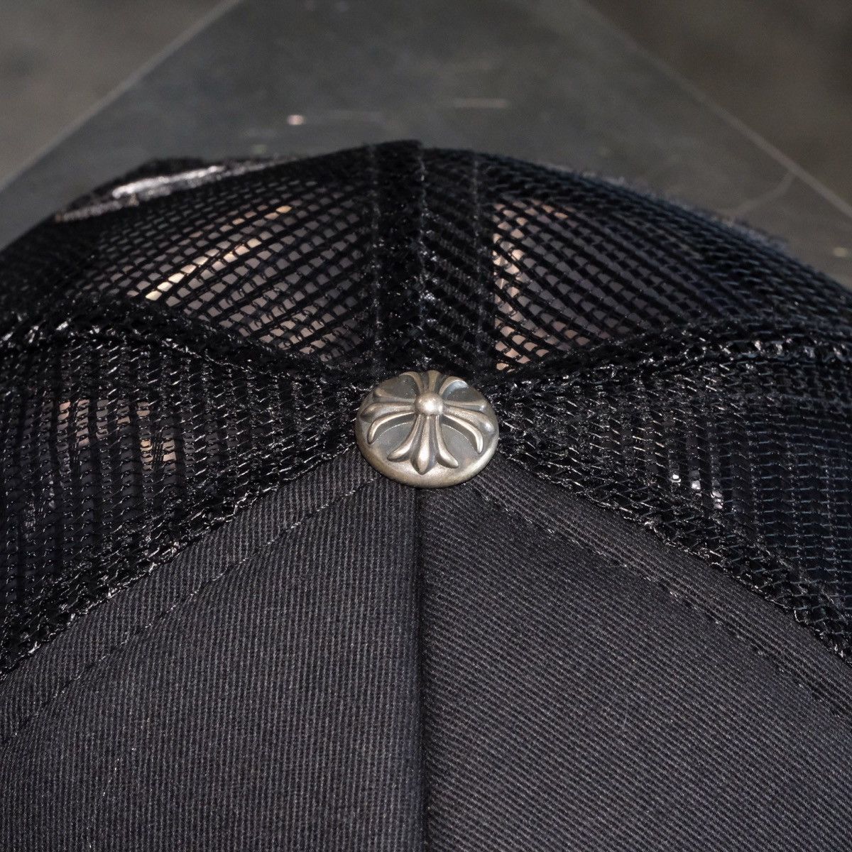Chrome Hearts CHROME HEARTS TRUCKER CAP - CEMETERY PATCHWORK Size ONE SIZE - 6 Thumbnail