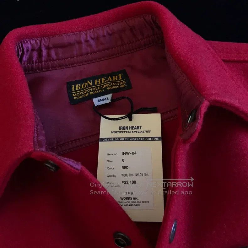 Iron Heart Iron Heart Heavy wool shirt Size US S / EU 44-46 / 1 - 3 Thumbnail