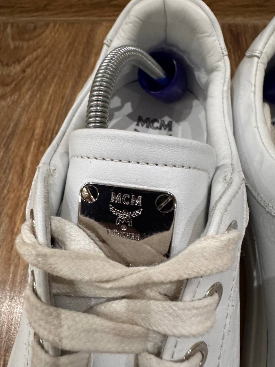 MCM MCM Men's Leather Sneakers Size 41 US 8 Size US 8 / EU 41 - 8 Thumbnail