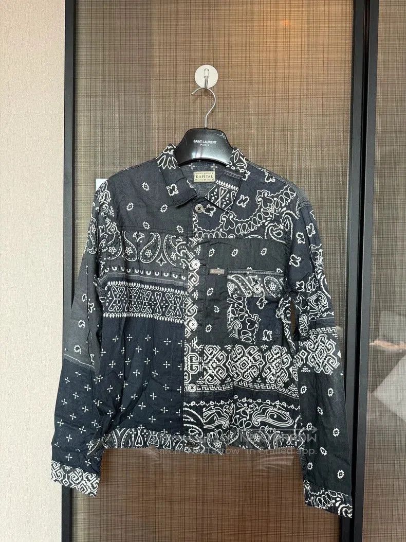 Kapital KAPITAL Hirata Kazuhiro Pure Cotton Cashew Flower Shirt . Size US L / EU 52-54 / 3 - 3 Thumbnail