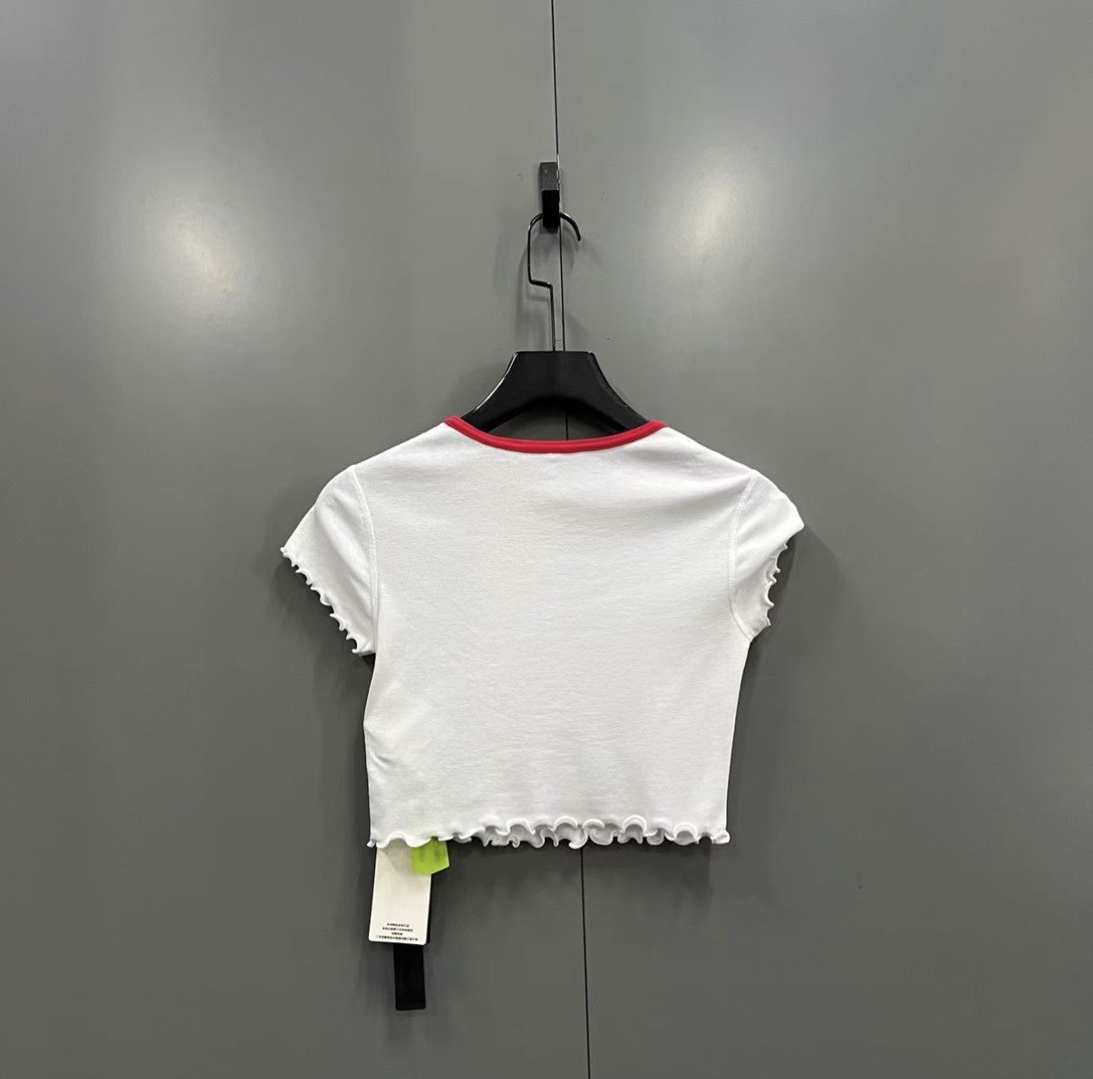 Alexander Wang Alexander Wang Logo Embroidered Crew Neck Short Sleeve J41 Size XS / US 0-2 / IT 36-38 - 2 Thumbnail