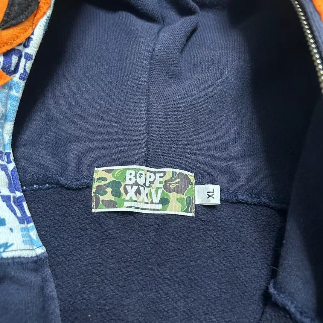 Bape CAMO TIGER FULL ZIP HOODIE Size US XL / EU 56 / 4 - 7 Thumbnail
