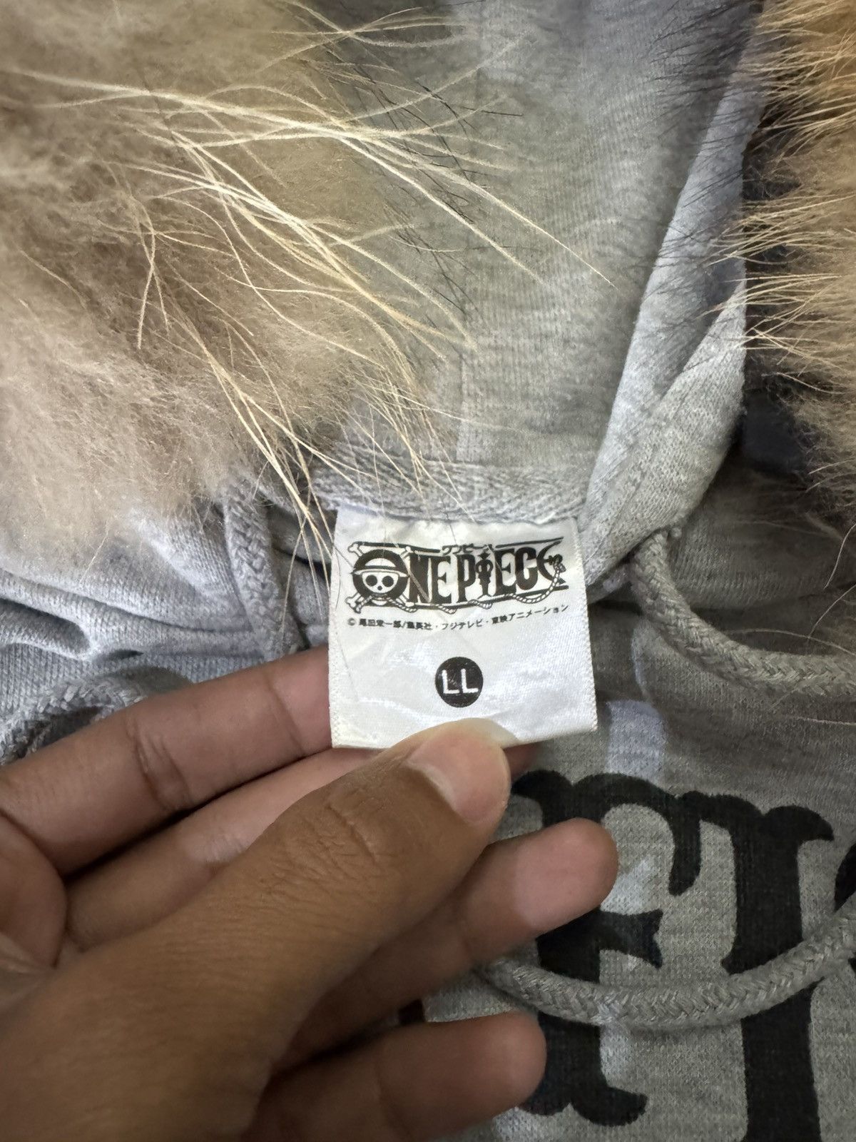 If Six Was Nine FUR HOODIE ONE PIECE PORTGAS•D•ACE LIKE LGB STYLE Size US L / EU 52-54 / 3 - 5 Thumbnail