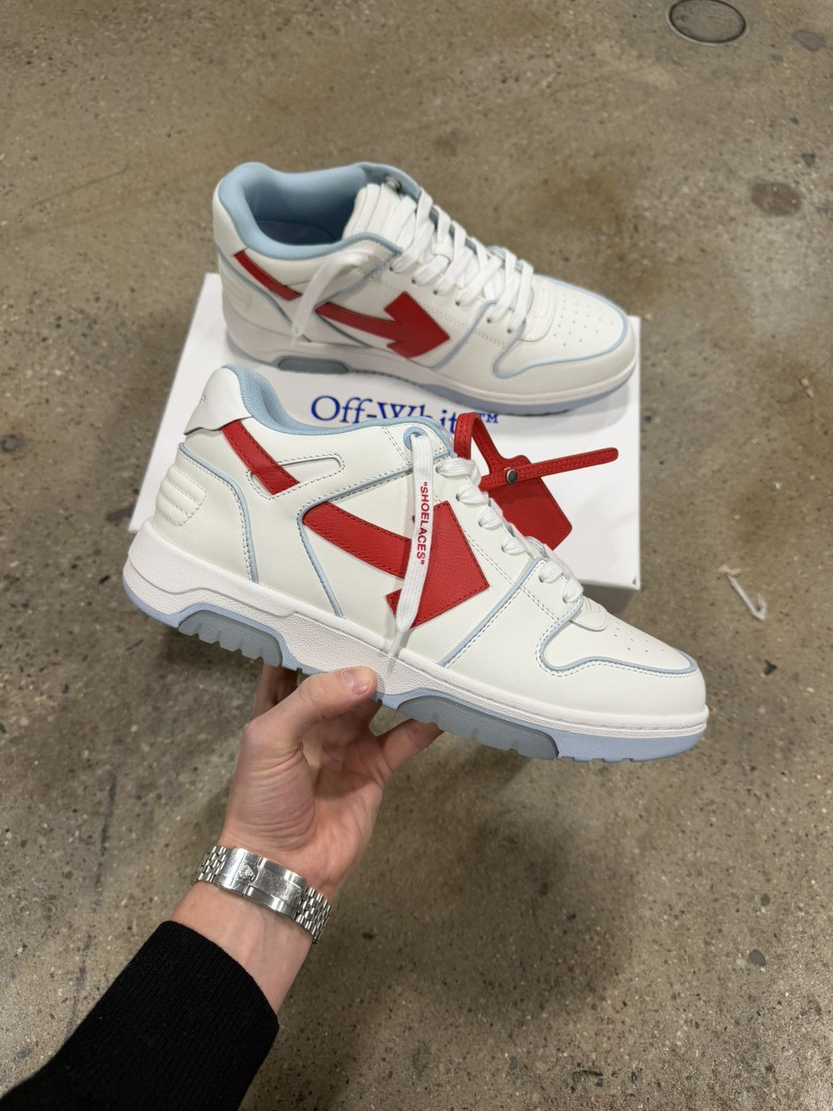 Off-White Off-white Out of Office Sneaker NEW 750$ Size US 11 / EU 44 - 3 Thumbnail