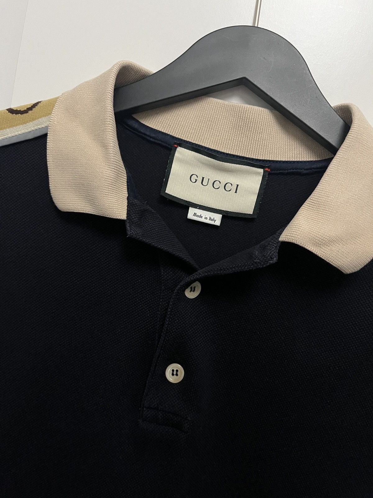 Gucci Gucci reflective polo Size US L / EU 52-54 / 3 - 2 Thumbnail
