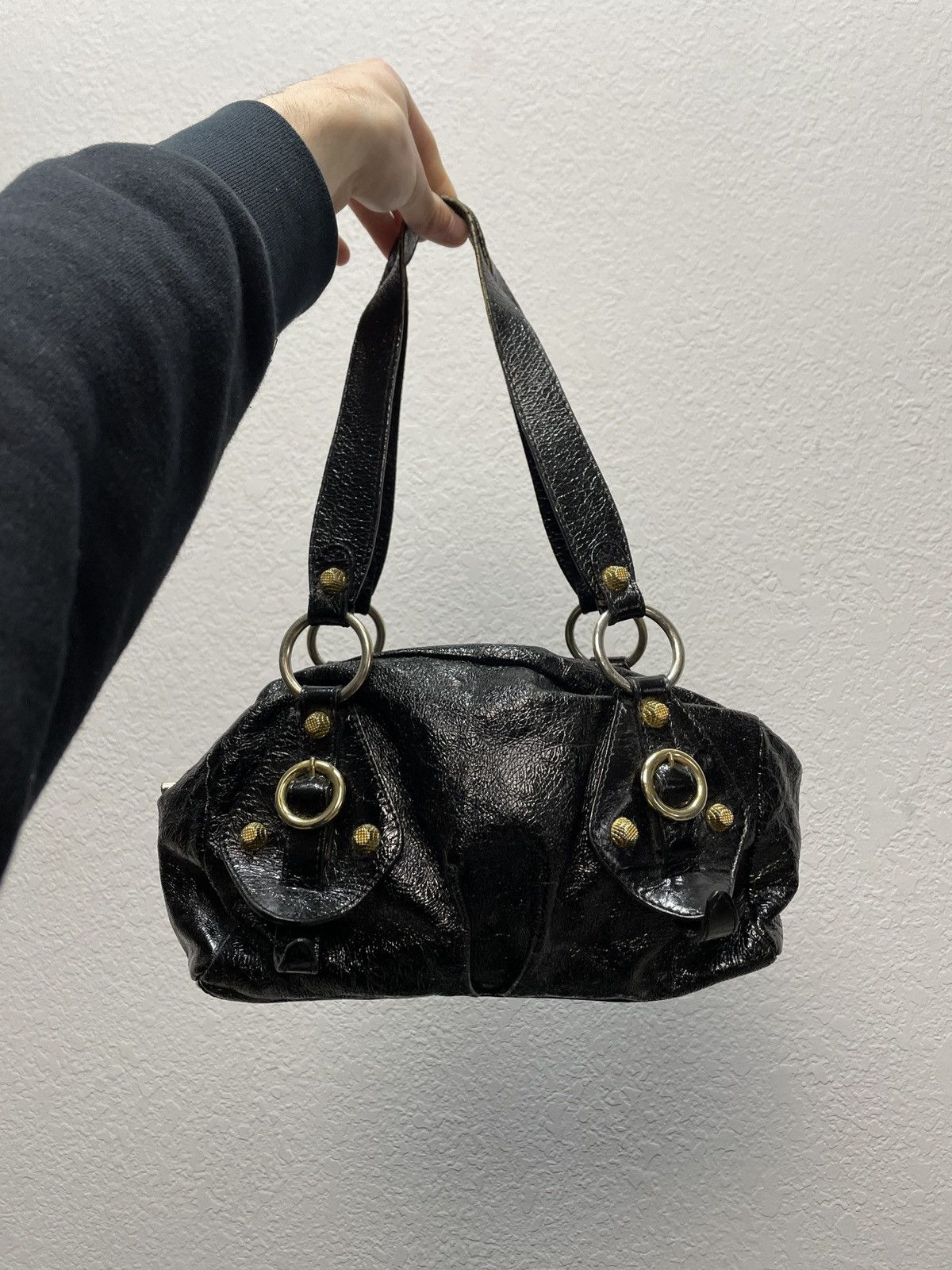 Japanese Brand × KMRii × Vintage Vintage Y2K If Six Was Nine Like Kmrii Leather Bag Size ONE SIZE - 5 Thumbnail
