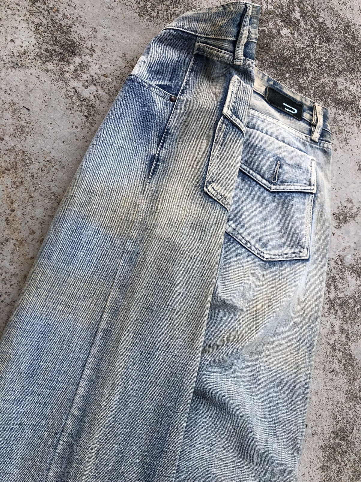 Diesel WIDE LEG RUSTY DENIM BY DIESEL Size US 33 - 12 Thumbnail