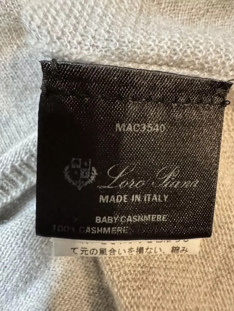 Loro Piana LORO PIANA Baby cashmere short sleeve sweater Size XS / US 0-2 / IT 36-38 - 5 Thumbnail