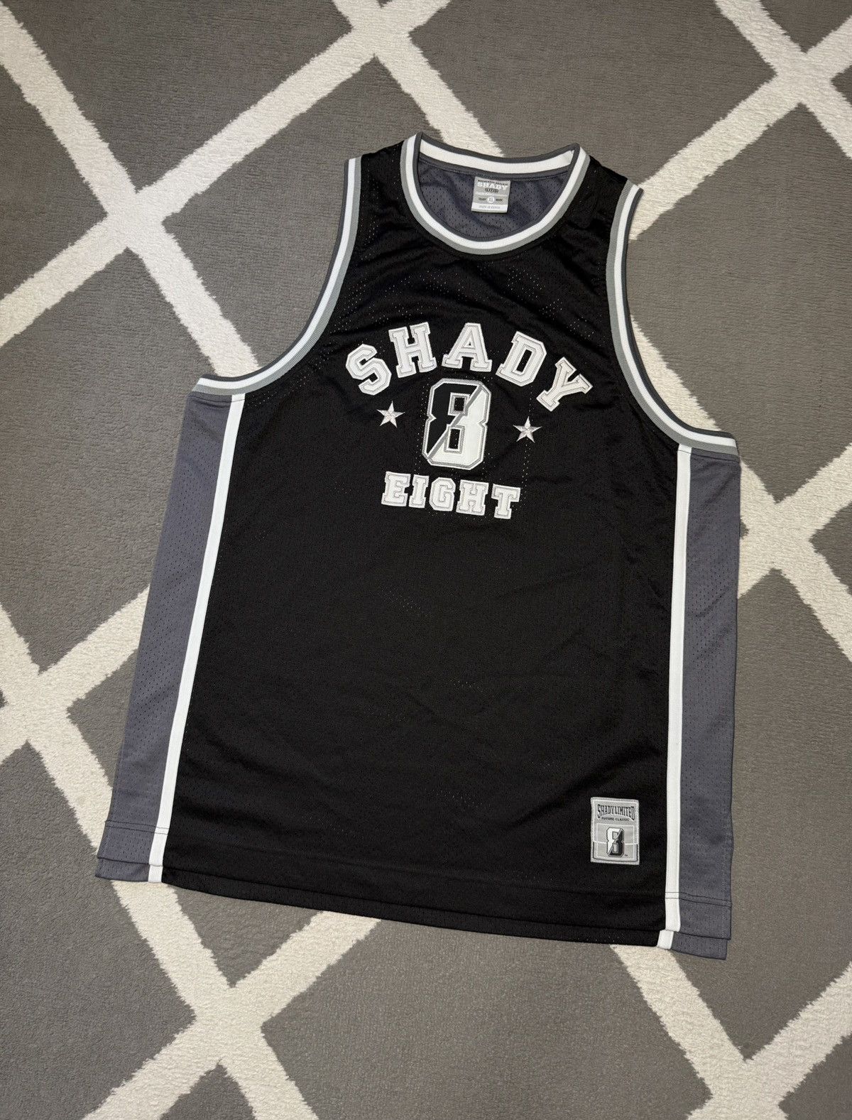 【希少】SHADY LTD シェイディ ベロアゲームシャツ エミネム 希少！レア！eminem shady ltd ゲームシャツ - メルカリ